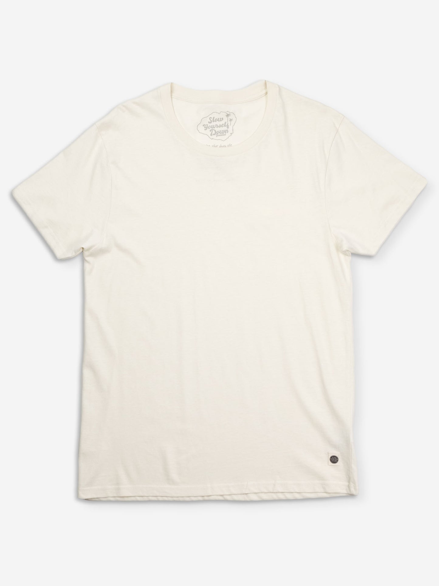 Basic Organic Tee | Organic Cotton | Slow Yourself Down - Mens Shirts