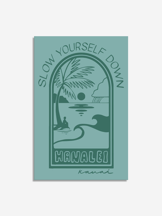 Bay Window Sticker | Slow Yourself Down