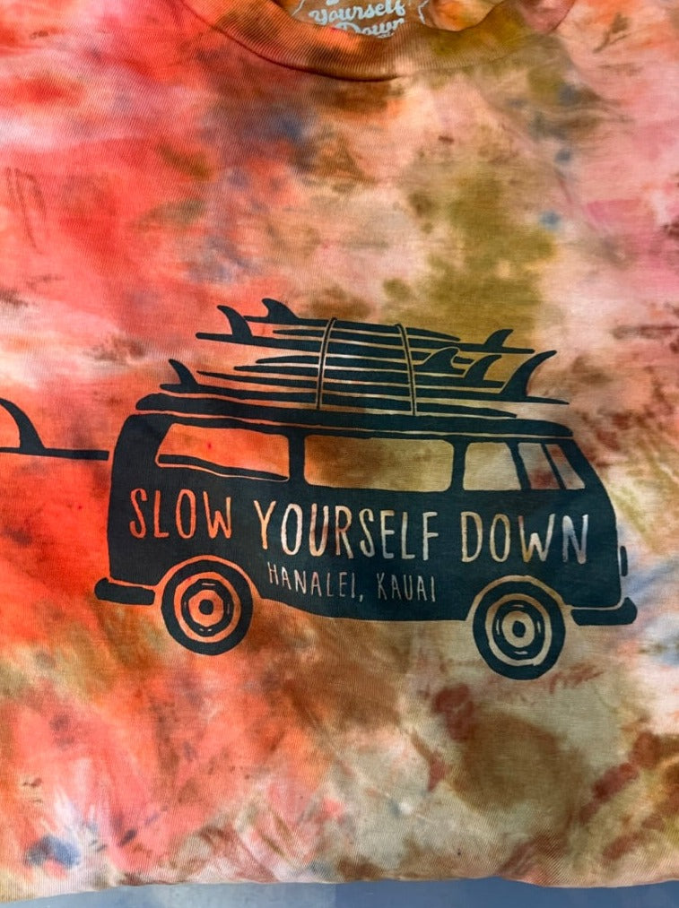 Kids Surf Van Tee Kids Shirts - Slow Yourself Down