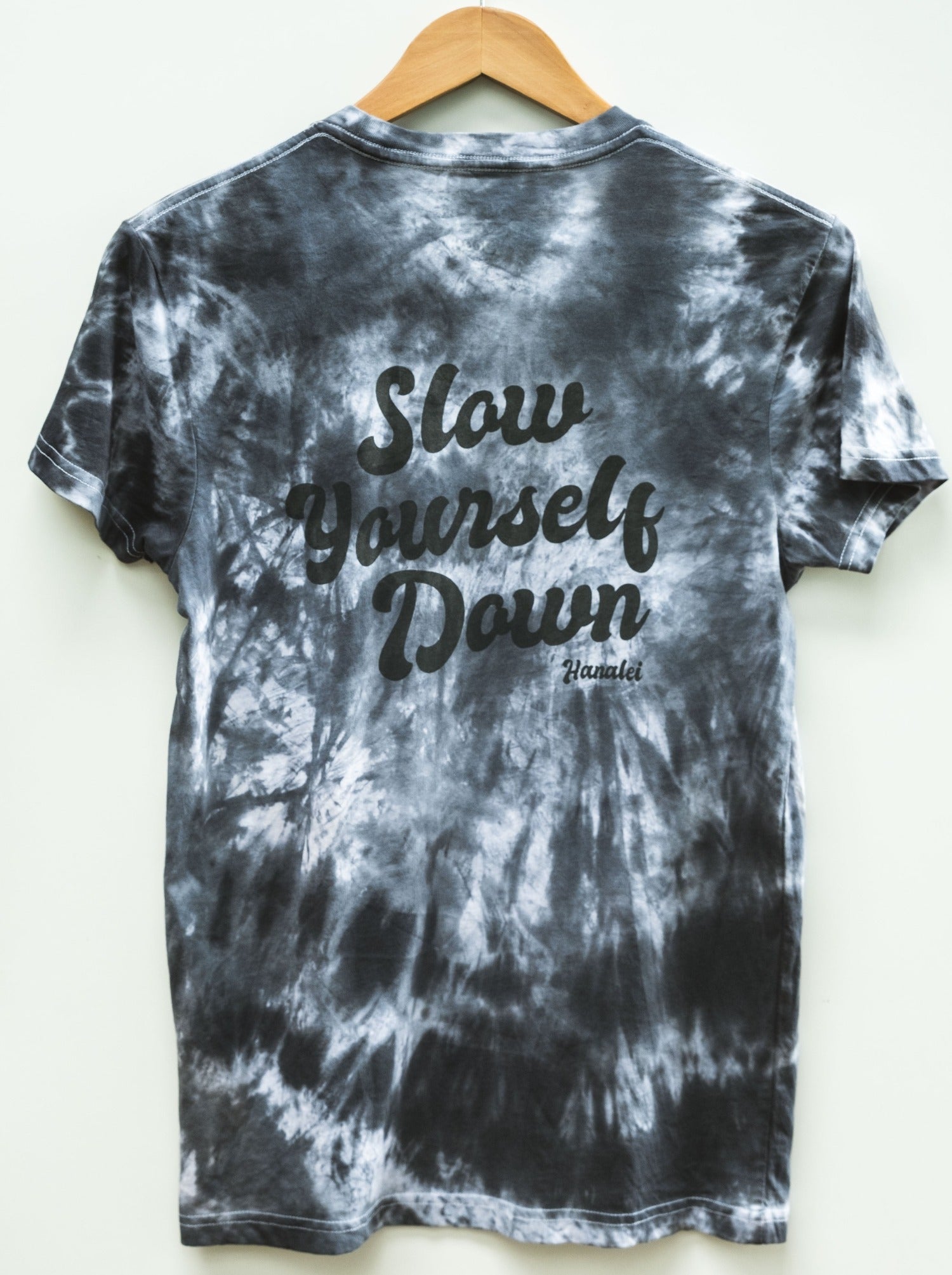 Retro Tie Dye Tee Mens Shirts - Slow Yourself Down