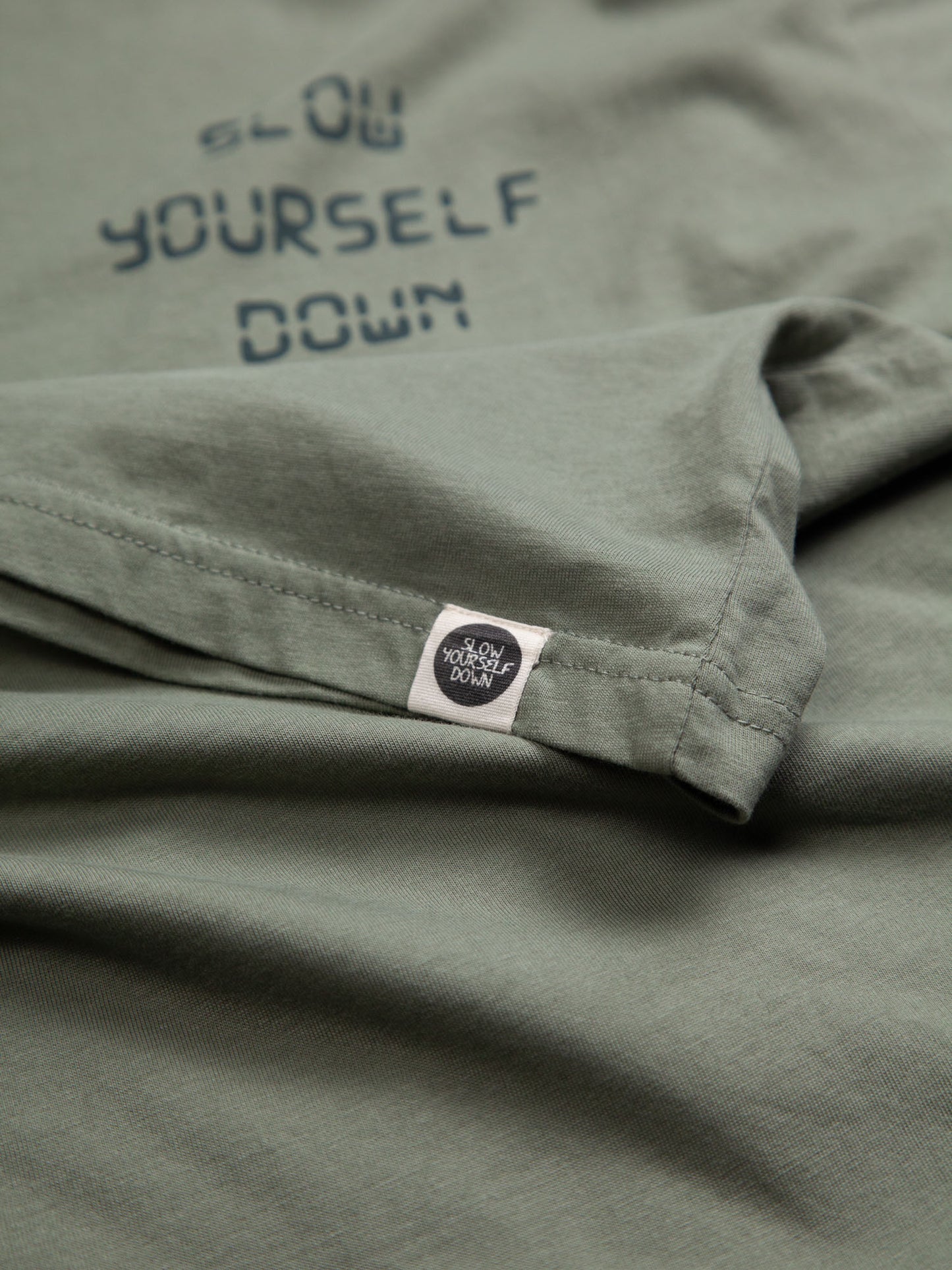 Flip Phone Tee | Organic Cotton | Slow Yourself Down - Mens Shirts