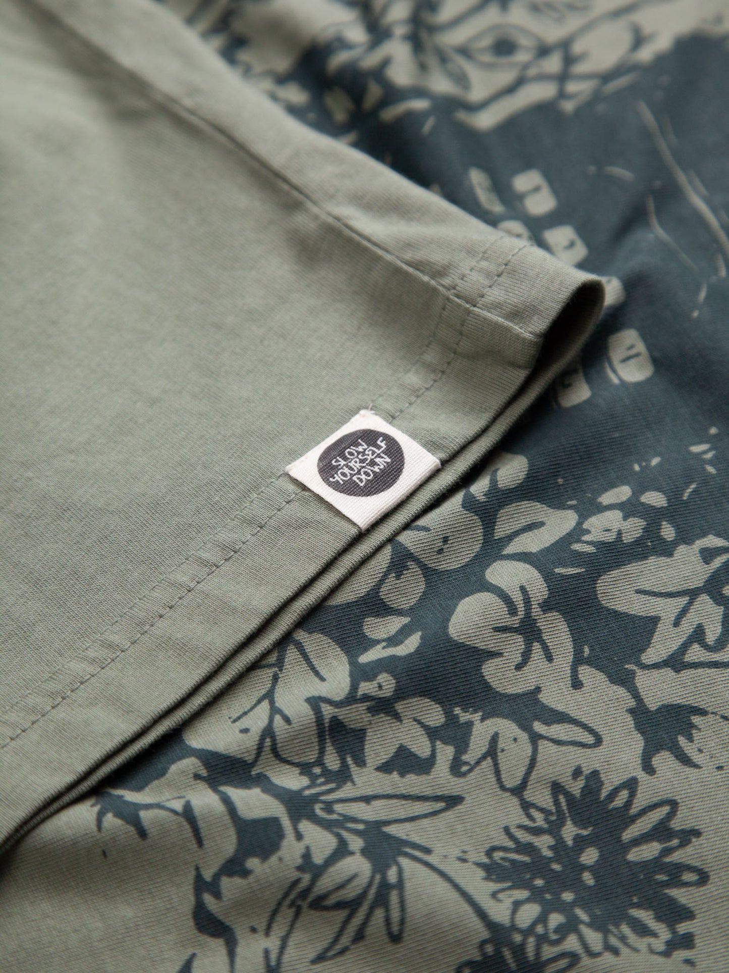Flip Phone Tee | Organic Cotton | Slow Yourself Down - Mens Shirts