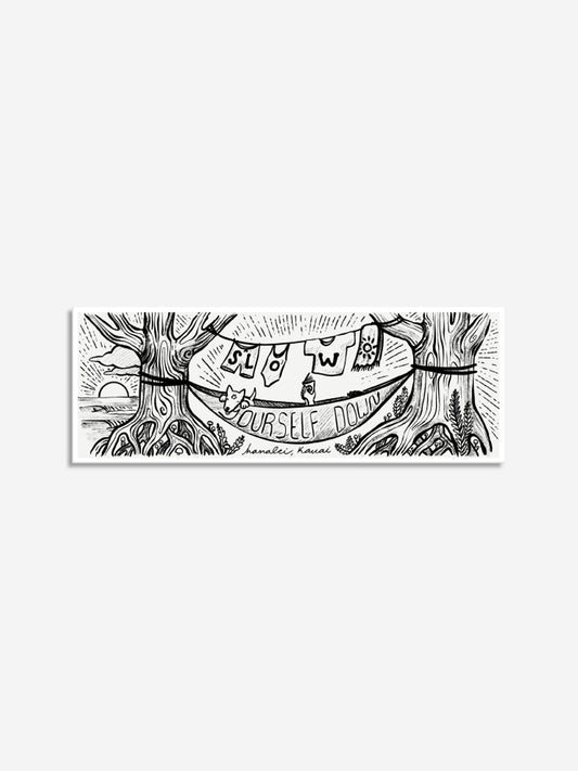 Hammock Sticker | Slow Yourself Down