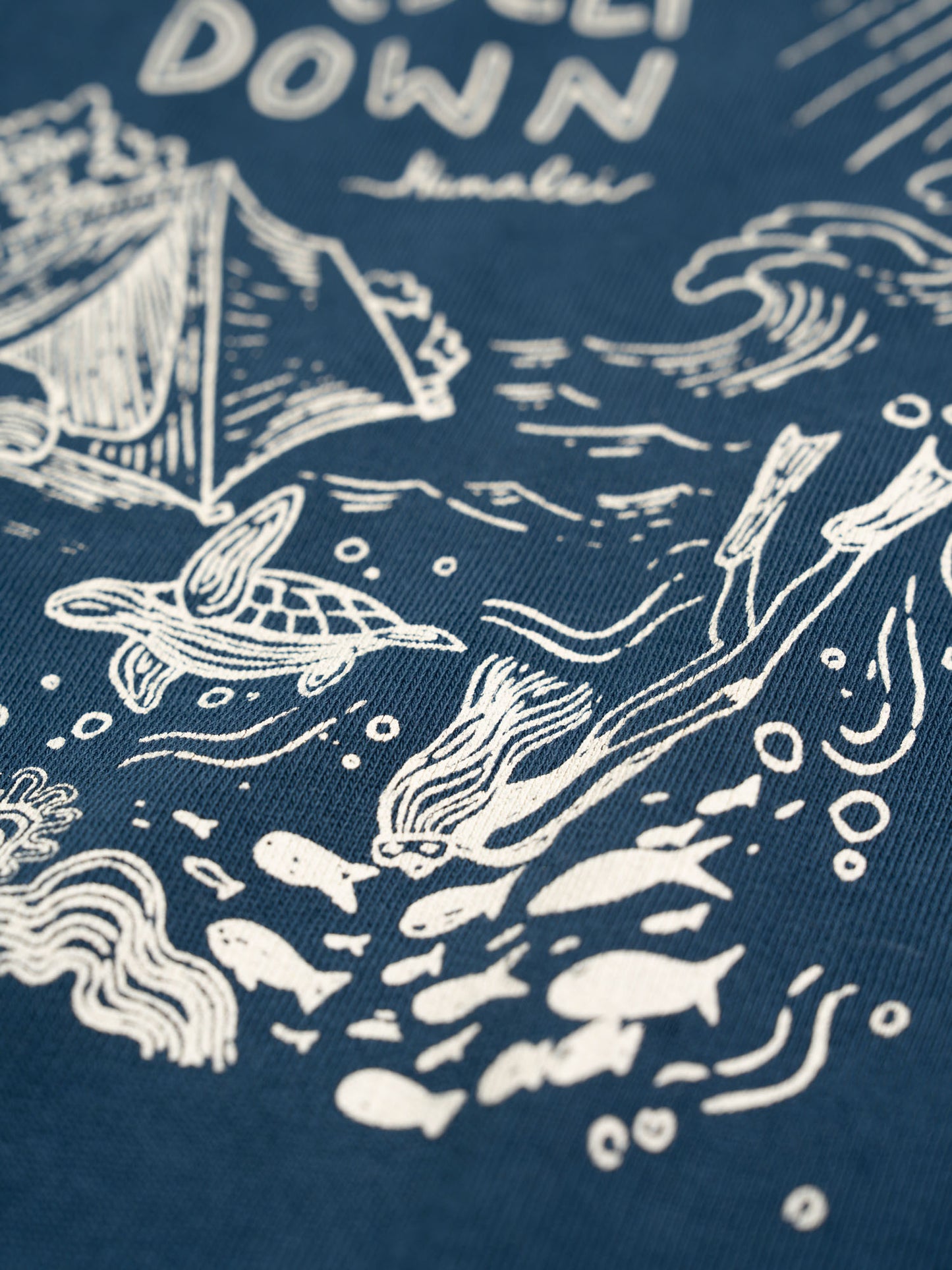 Kauai Scene Crewneck | Organic Cotton | Slow Yourself Down - Crewneck