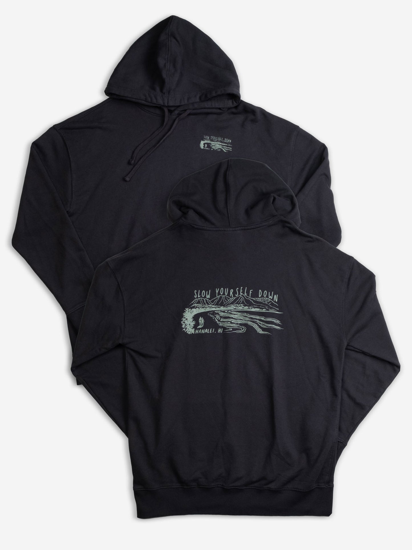 Kauai Scene Hoodie | Organic Cotton | Slow Yourself Down - Pullover Hoodie