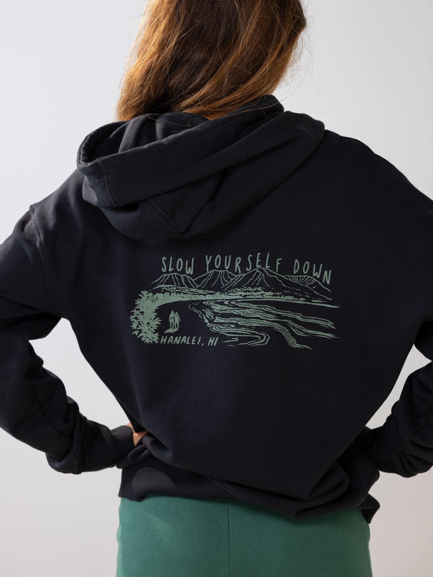 Kauai Scene Hoodie | Organic Cotton | Slow Yourself Down - Pullover Hoodie