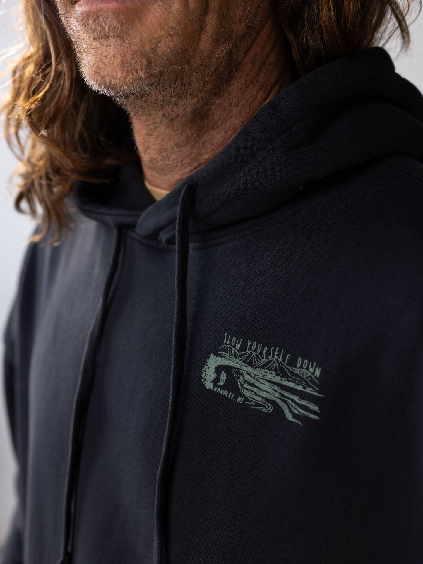 Kauai Scene Hoodie | Organic Cotton | Slow Yourself Down - Pullover Hoodie