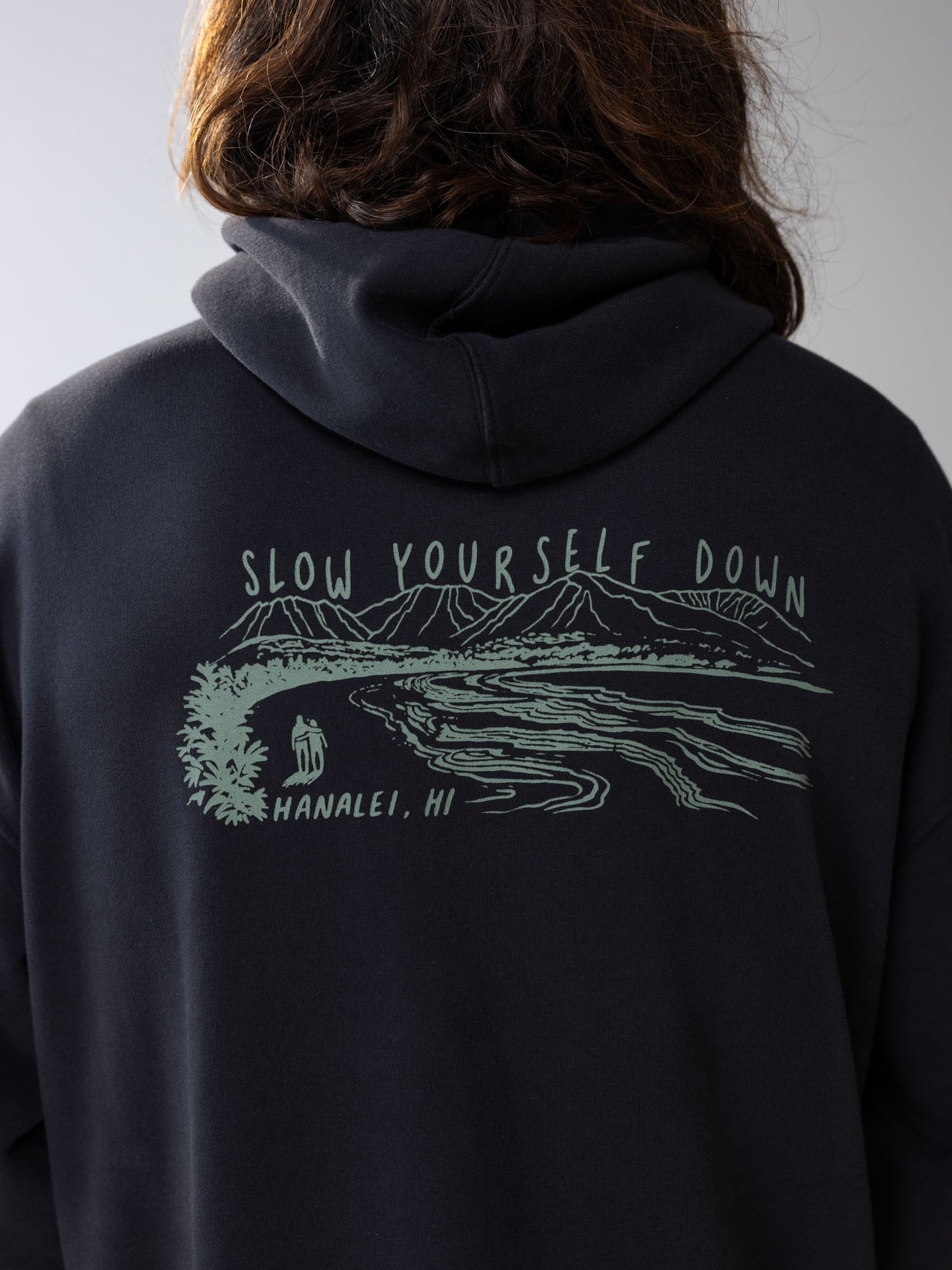 Kauai Scene Hoodie | Organic Cotton | Slow Yourself Down - Pullover Hoodie