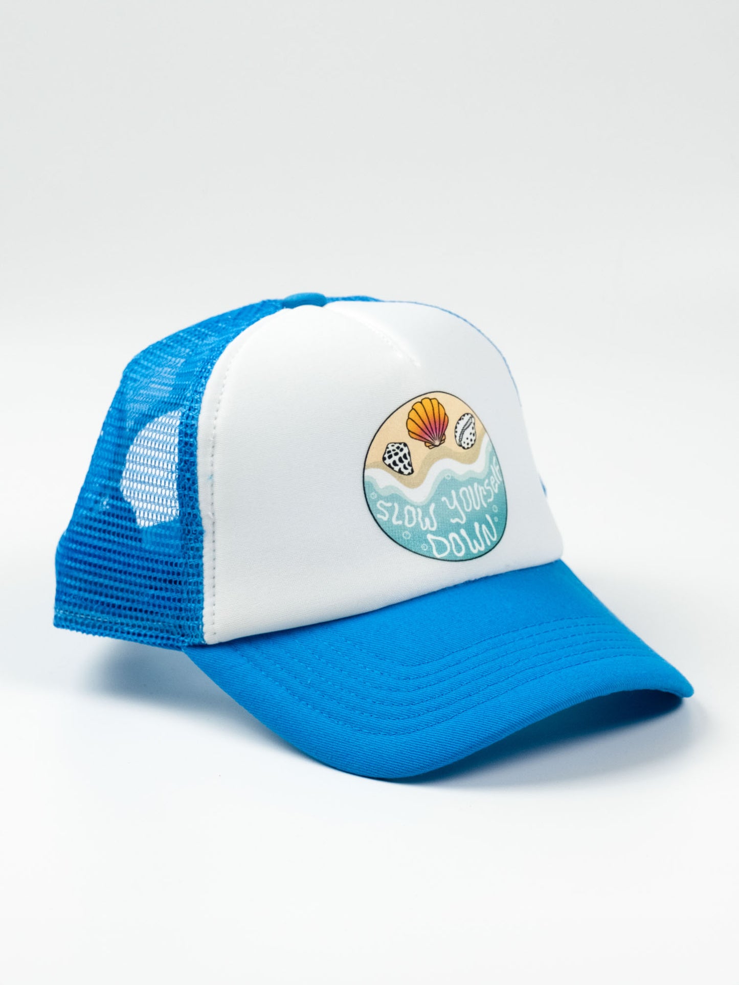 Kids Ginger Shell Trucker Hat | Slow Yourself Down - Youth Hats