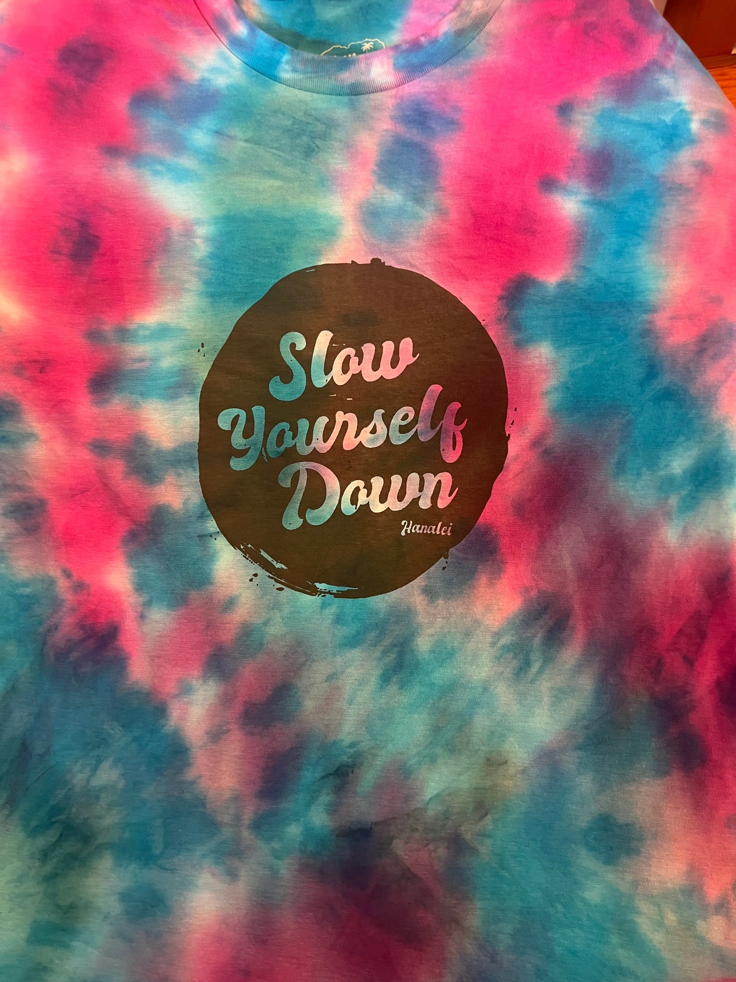 Kids Retro Distressed Tie-Dye | Organic Cotton | Slow Yourself Down - Kids Shirts