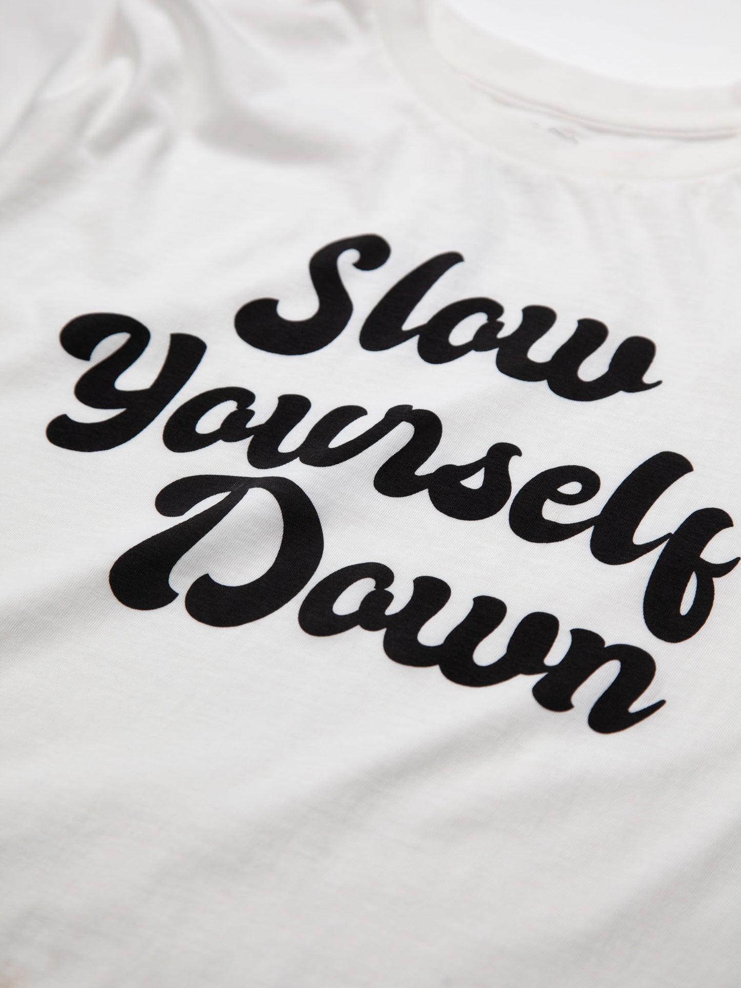 Kids Retro Tee | Organic Cotton | Slow Yourself Down - Kids Shirts