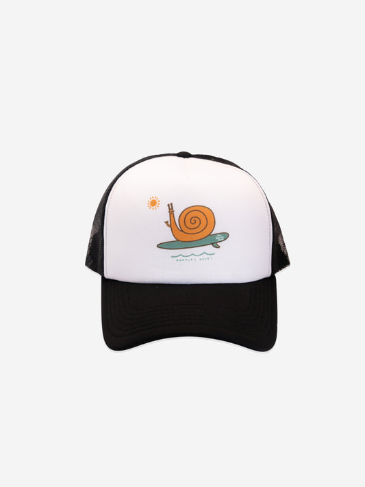 Kids Shaka Surf Snail Trucker Hat | Slow Yourself Down - Youth Hats