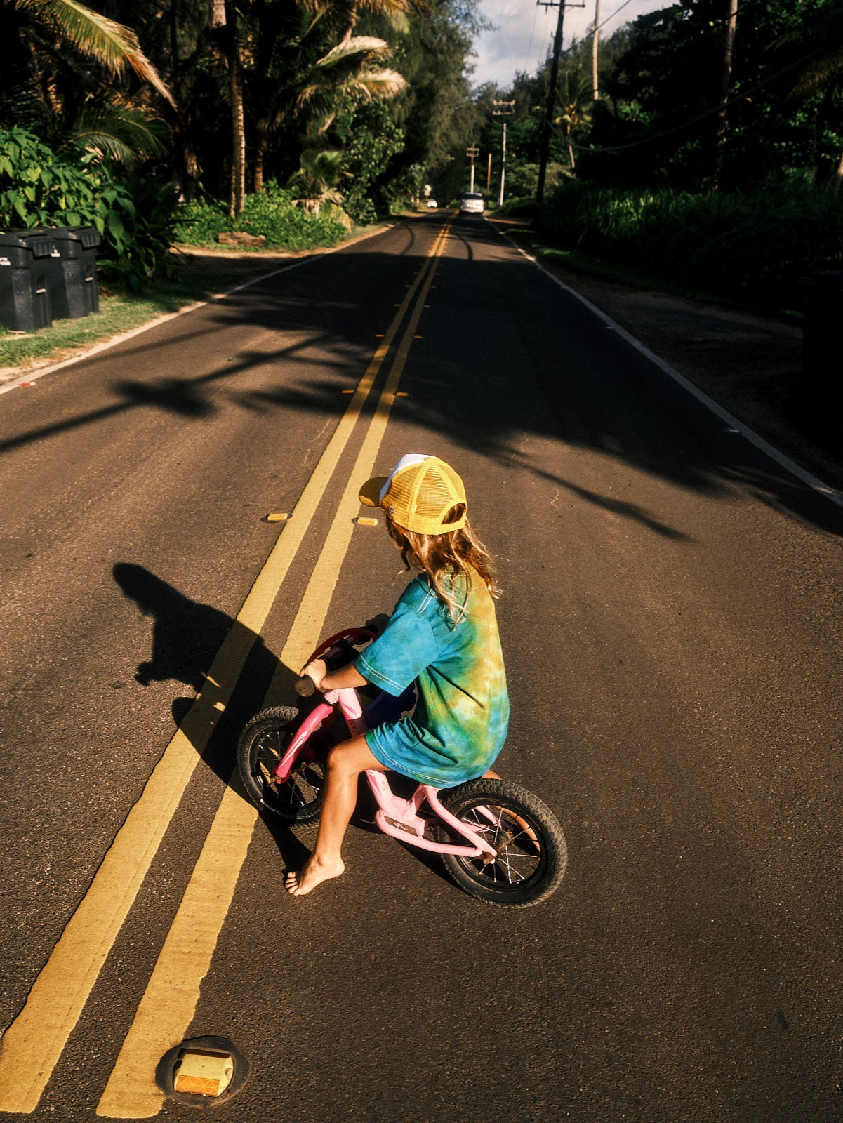 Kids Surf Van Tee Tie-Dye | Organic Cotton | Slow Yourself Down - Kids Shirts
