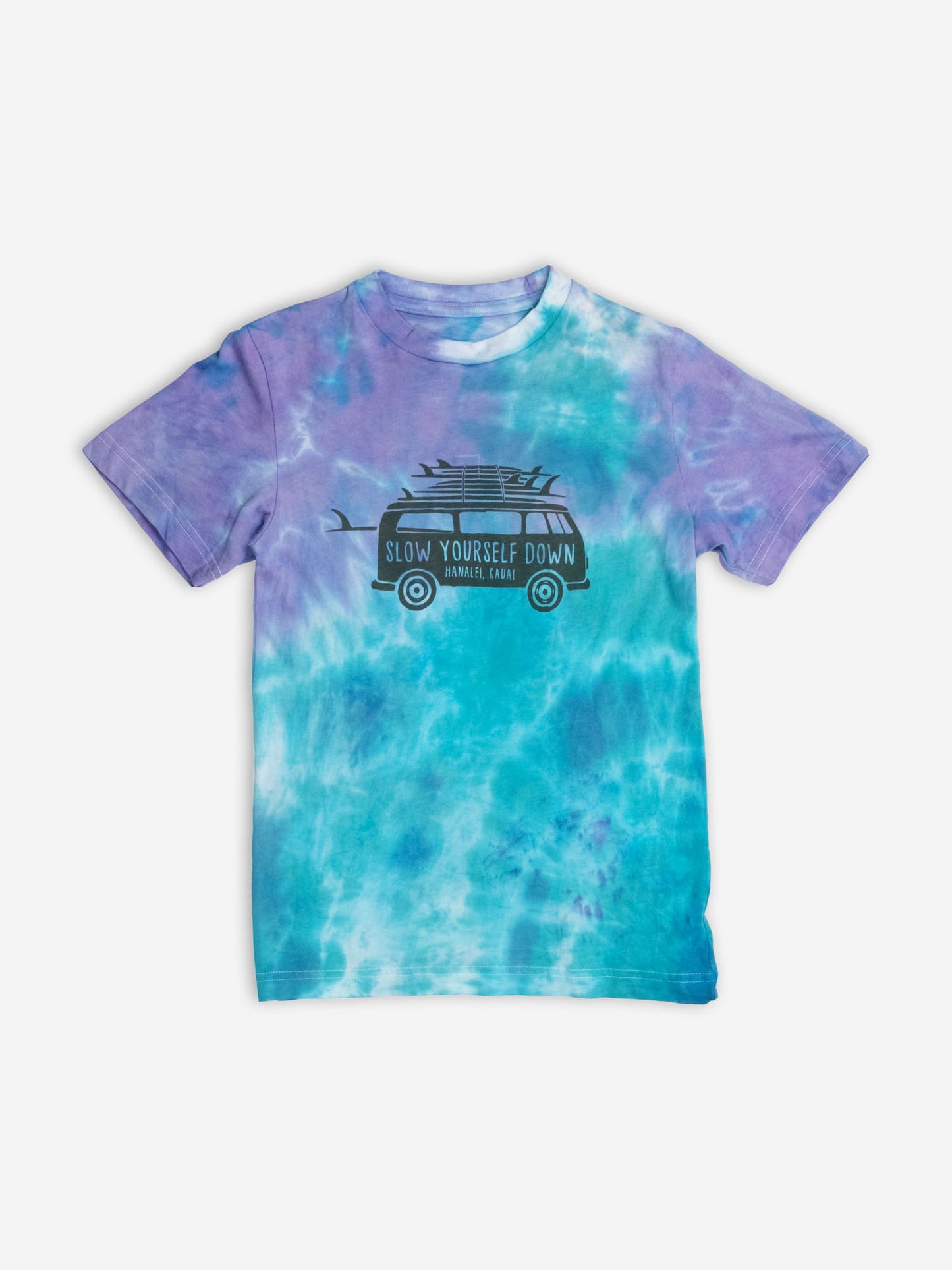 Kids Surf Van Tee Tie-Dye-organic-cotton-syd