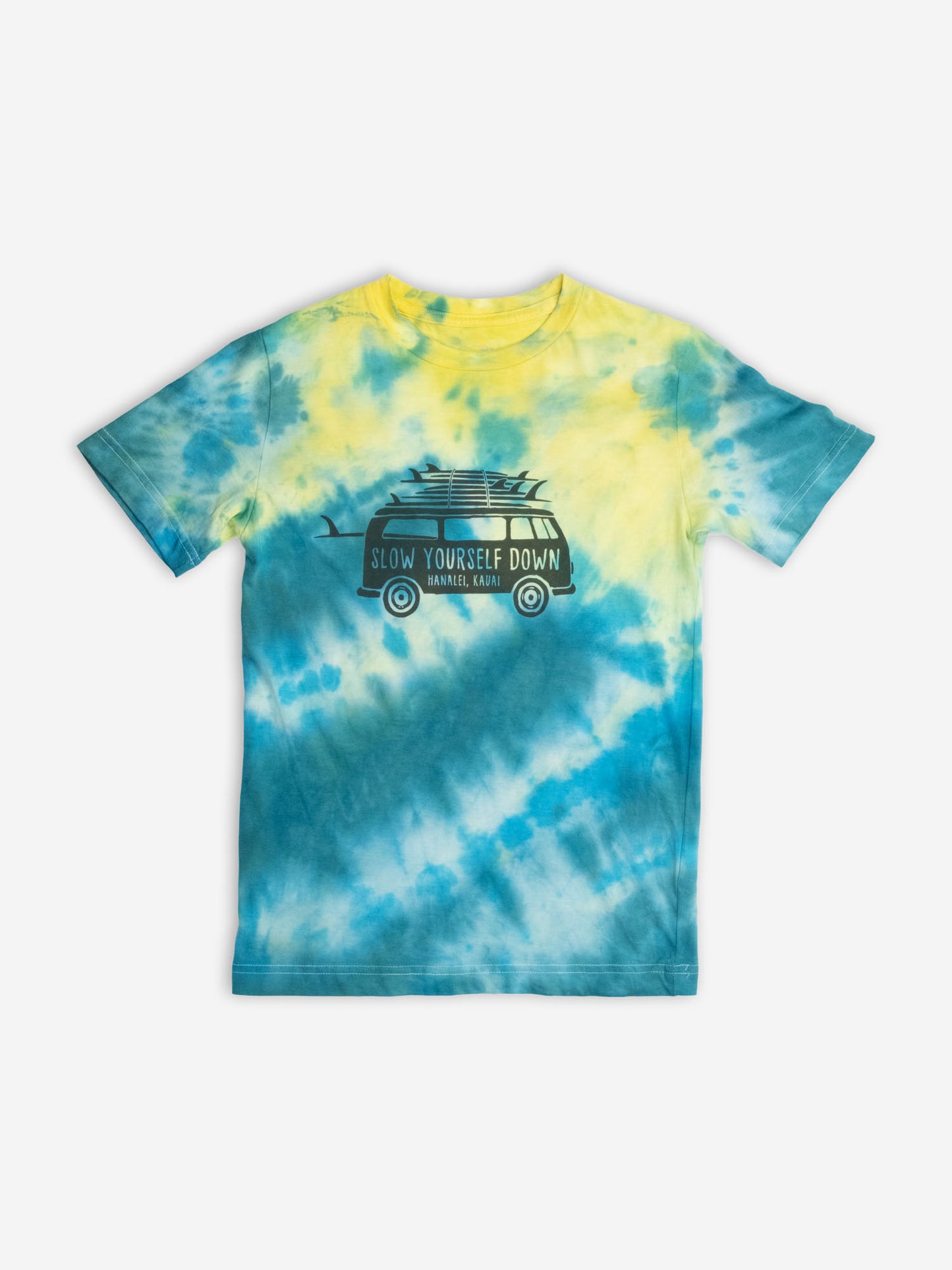 Kids Surf Van Tee Tie-Dye-organic-cotton-syd