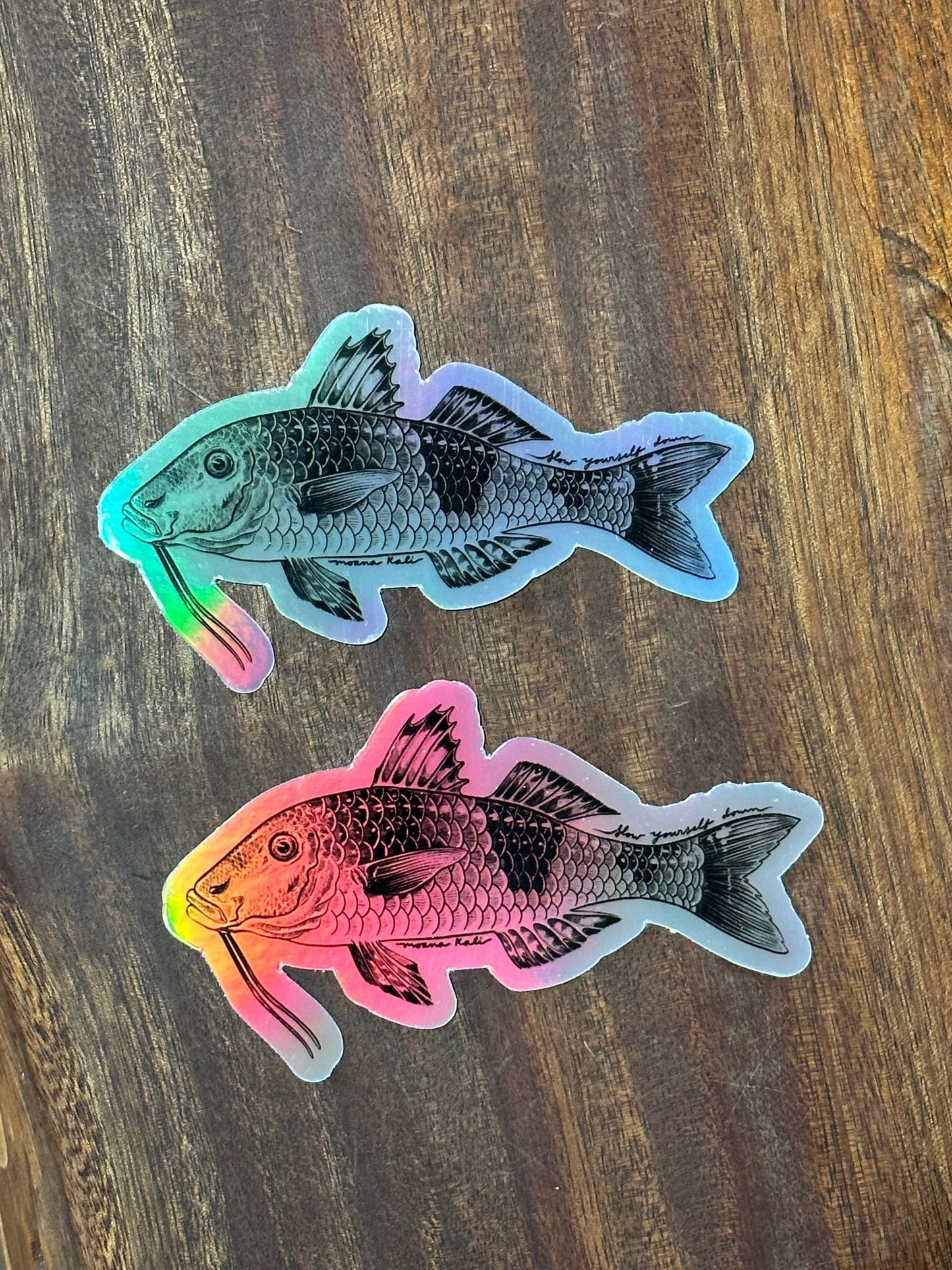 Kumu Hologram Sticker | Slow Yourself Down
