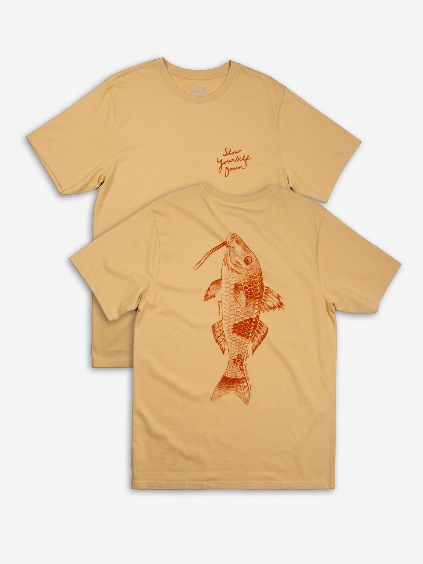 Kumu Tee | Organic Cotton | Slow Yourself Down - Mens Shirts