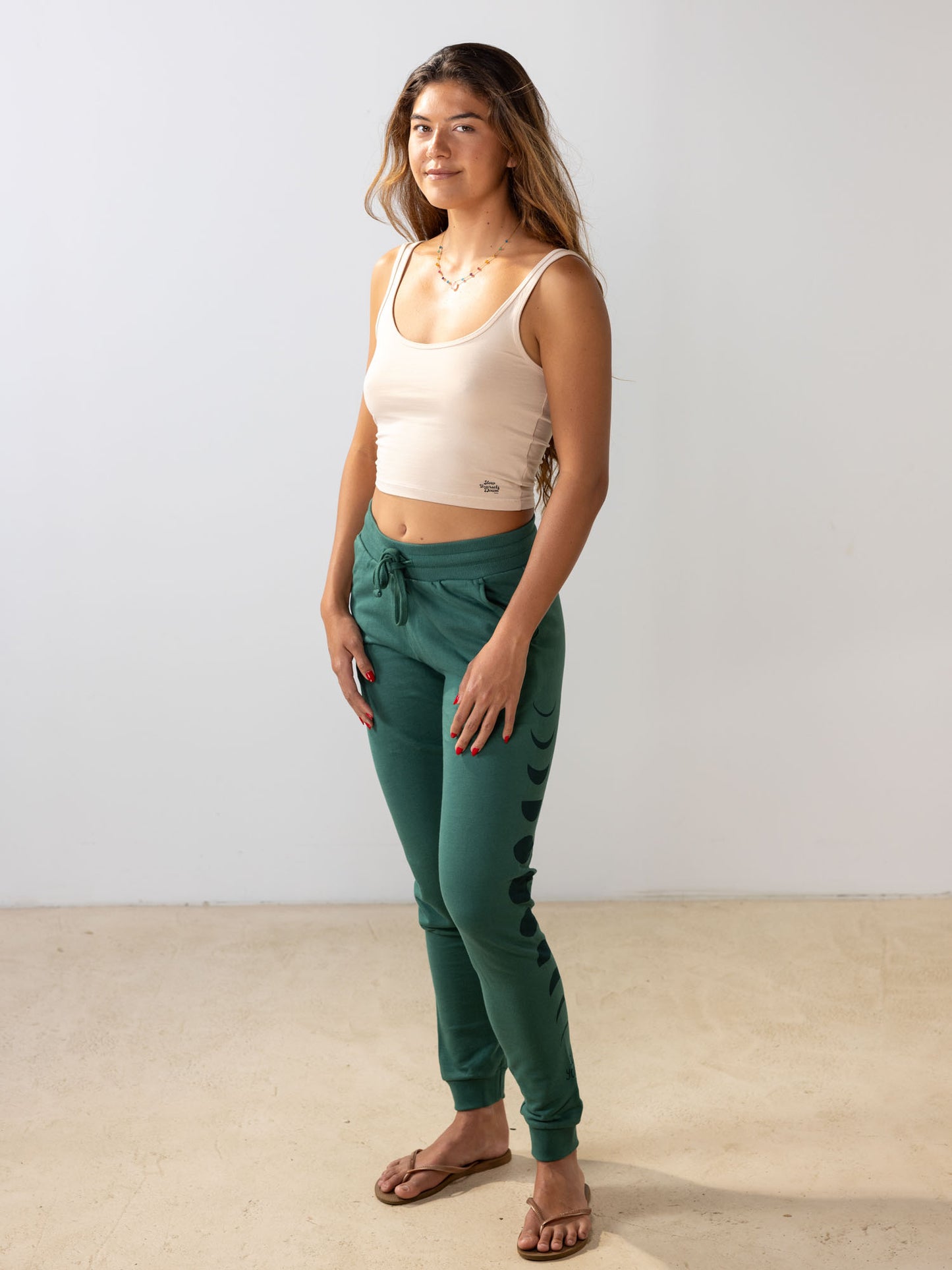 Moon Phase Jogger | Organic Cotton | Slow Yourself Down - Womens Sweatpants