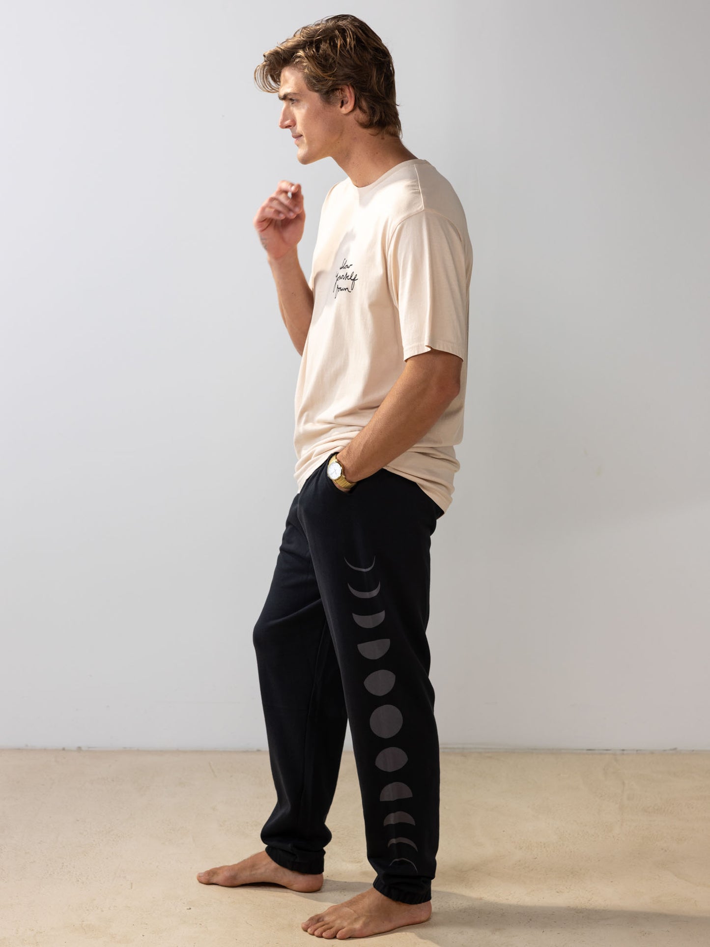 Moon Phase Sweatpants | Organic Cotton | Slow Yourself Down - Sweatpants