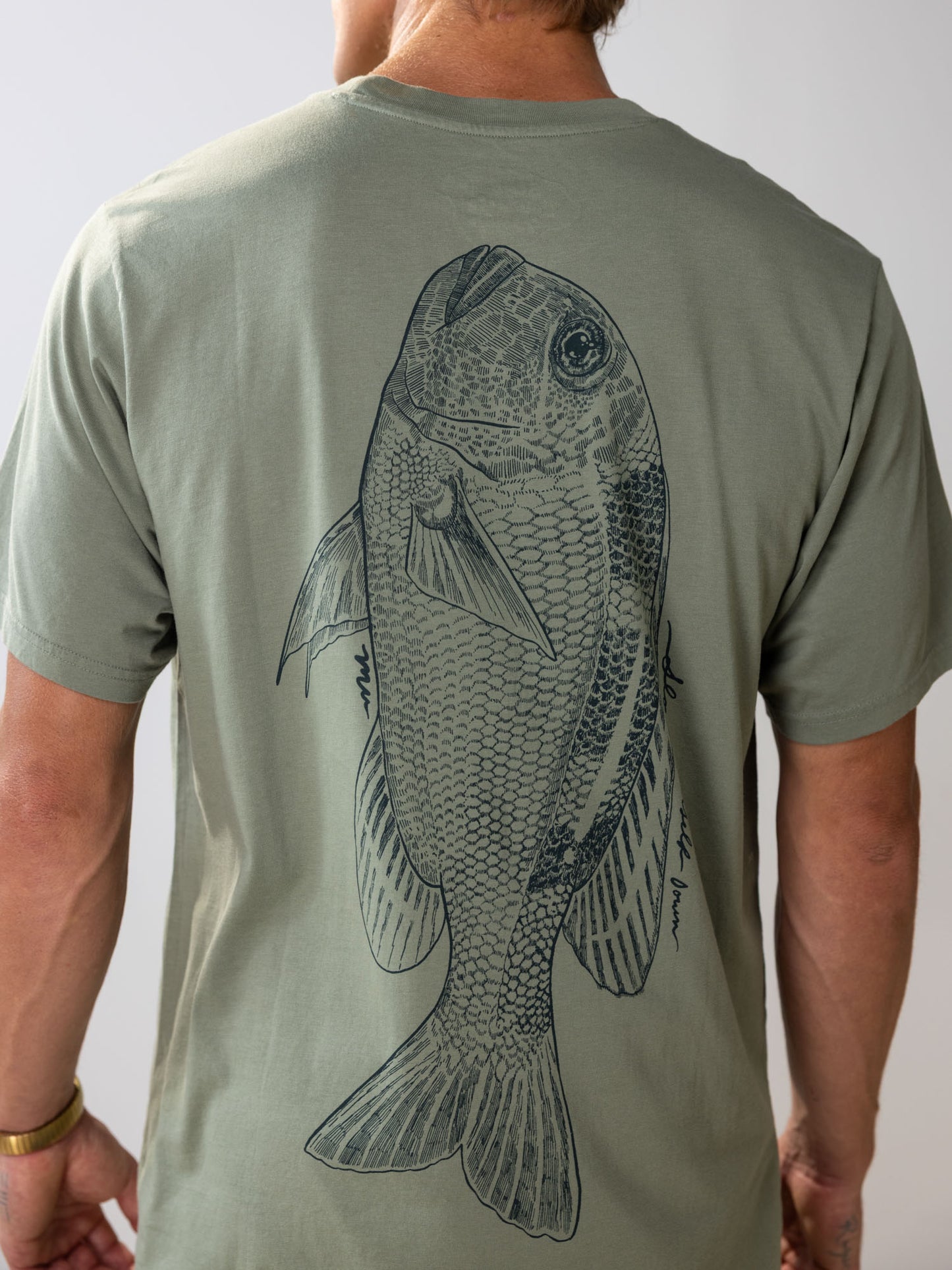 Mu Fish Tee | Organic Cotton | Slow Yourself Down - Mens Shirts