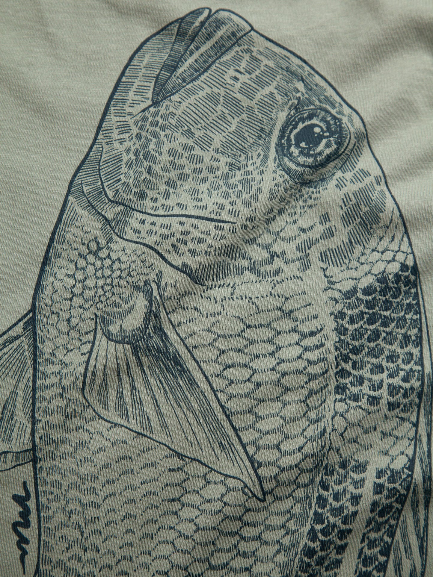 Mu Fish Tee | Organic Cotton | Slow Yourself Down - Mens Shirts