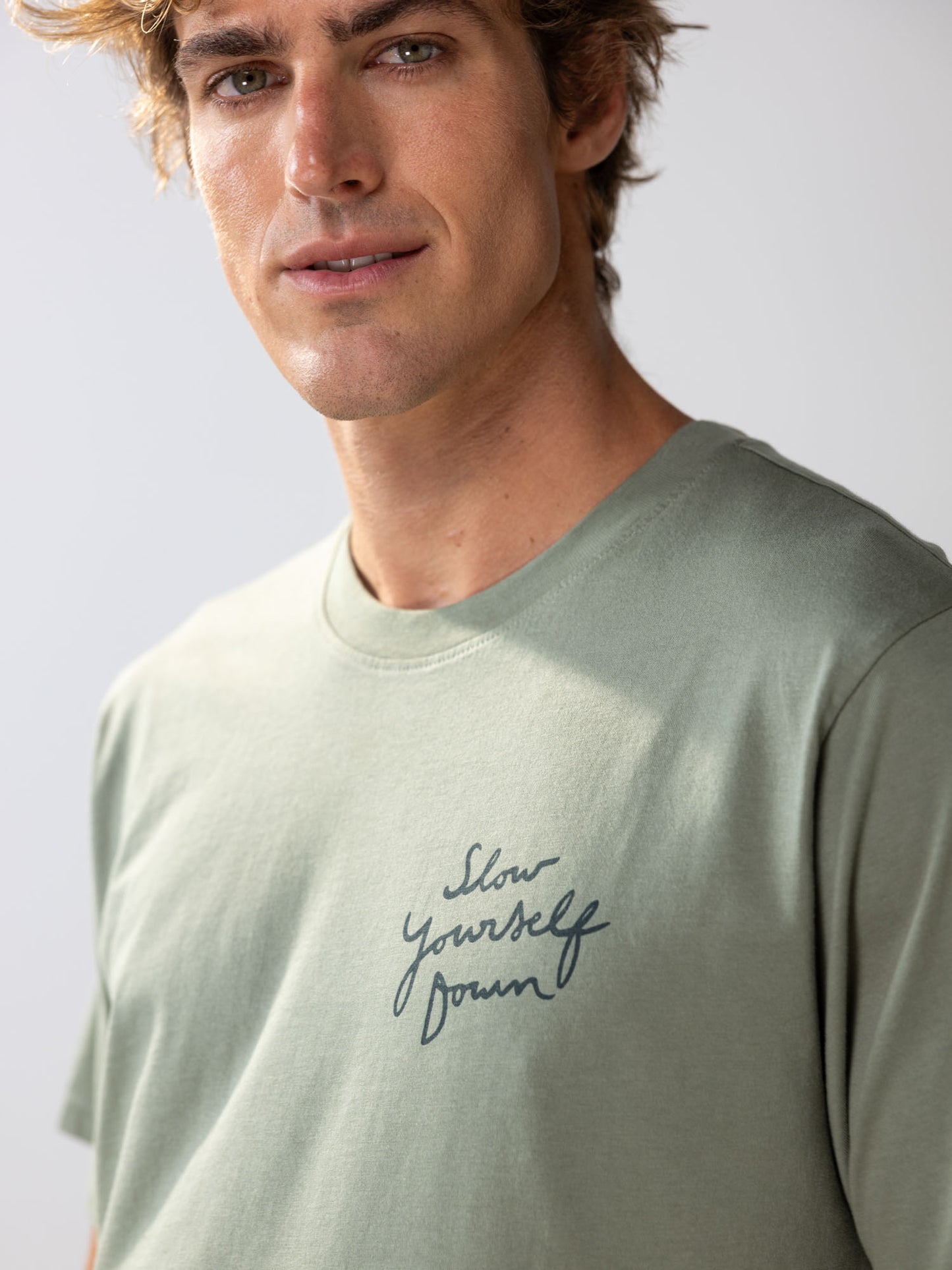 Mu Fish Tee | Organic Cotton | Slow Yourself Down - Mens Shirts