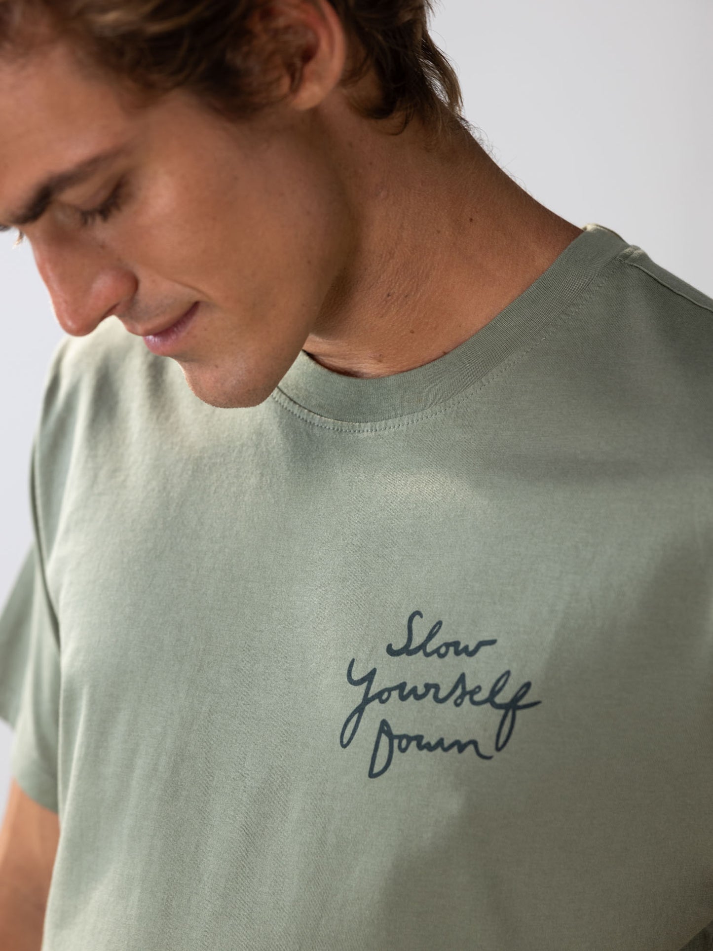 Mu Fish Tee | Organic Cotton | Slow Yourself Down - Mens Shirts