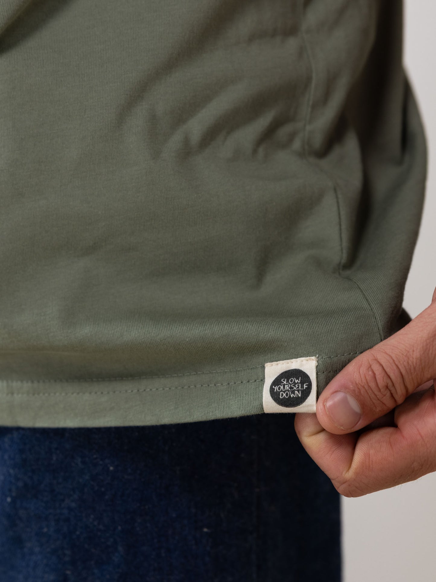 Mu Fish Tee | Organic Cotton | Slow Yourself Down - Mens Shirts