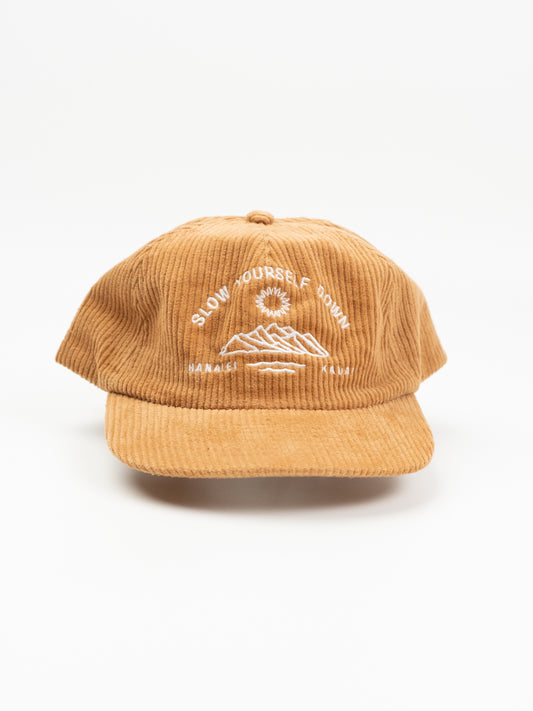 SYD Corduroy 5 Panel Hat | Slow Yourself Down - Hats