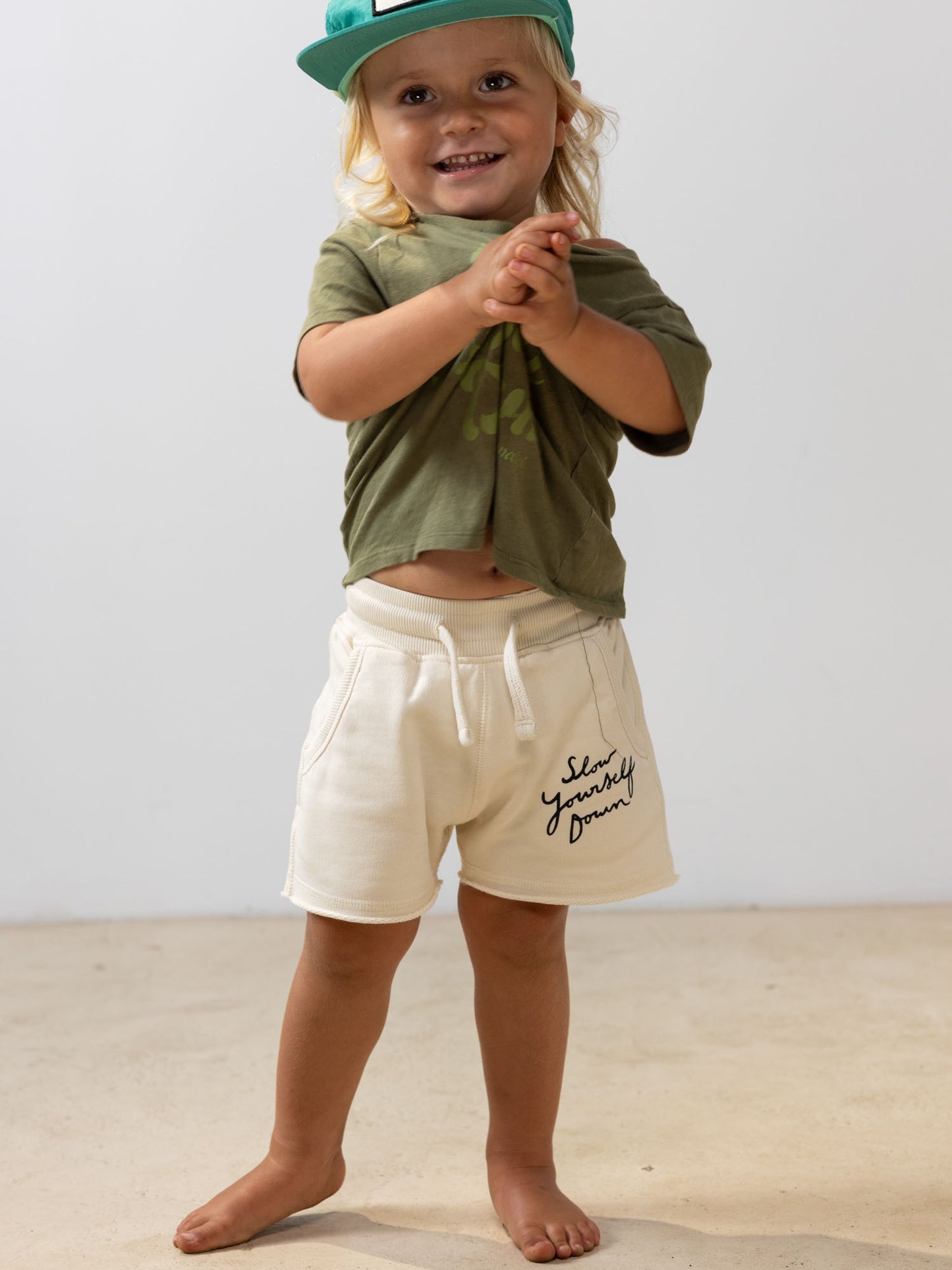 SYD Kids Sweatshorts | Organic Cotton | Slow Yourself Down - Youth Shorts