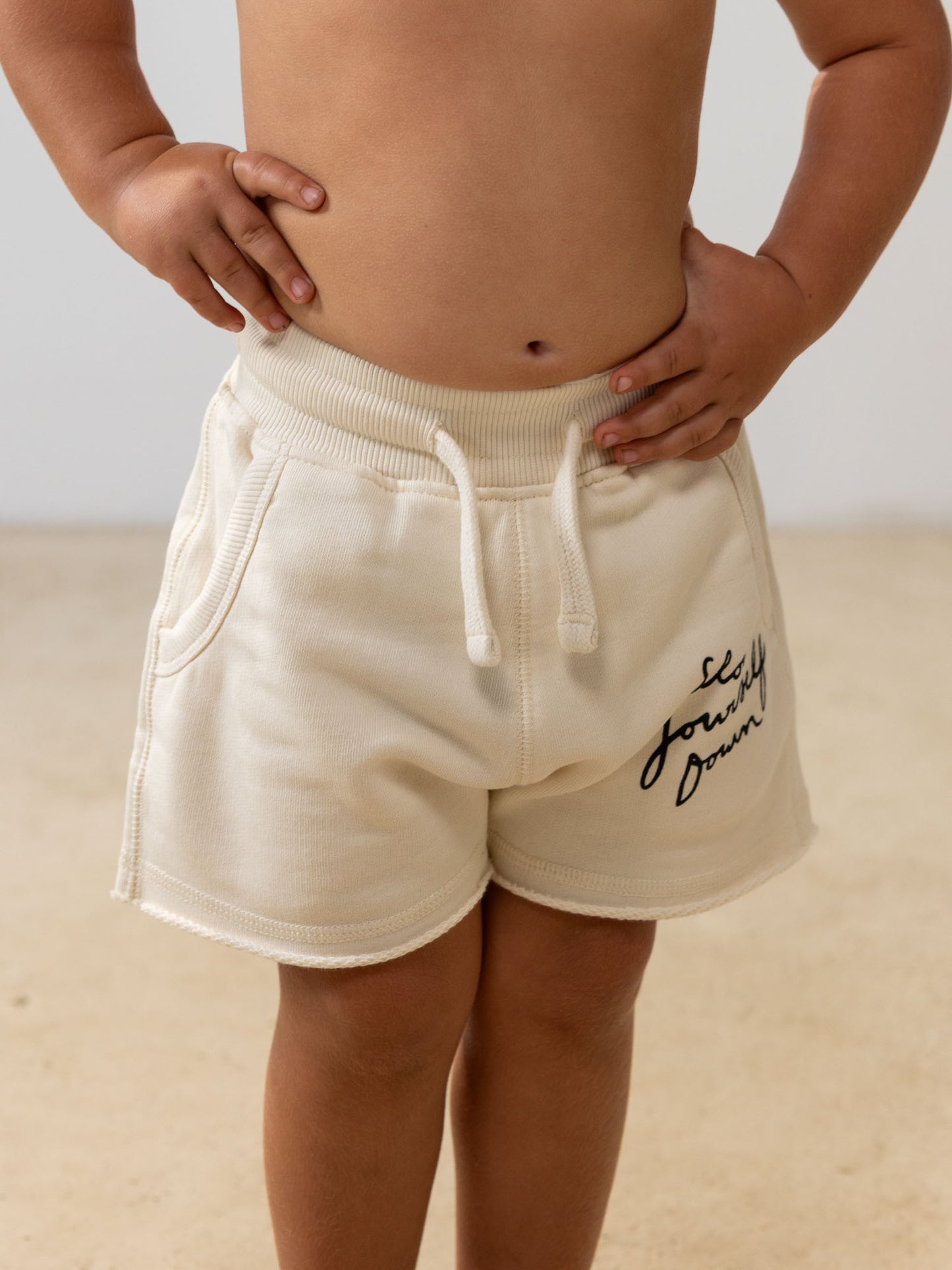 SYD Kids Sweatshorts | Organic Cotton | Slow Yourself Down - Youth Shorts