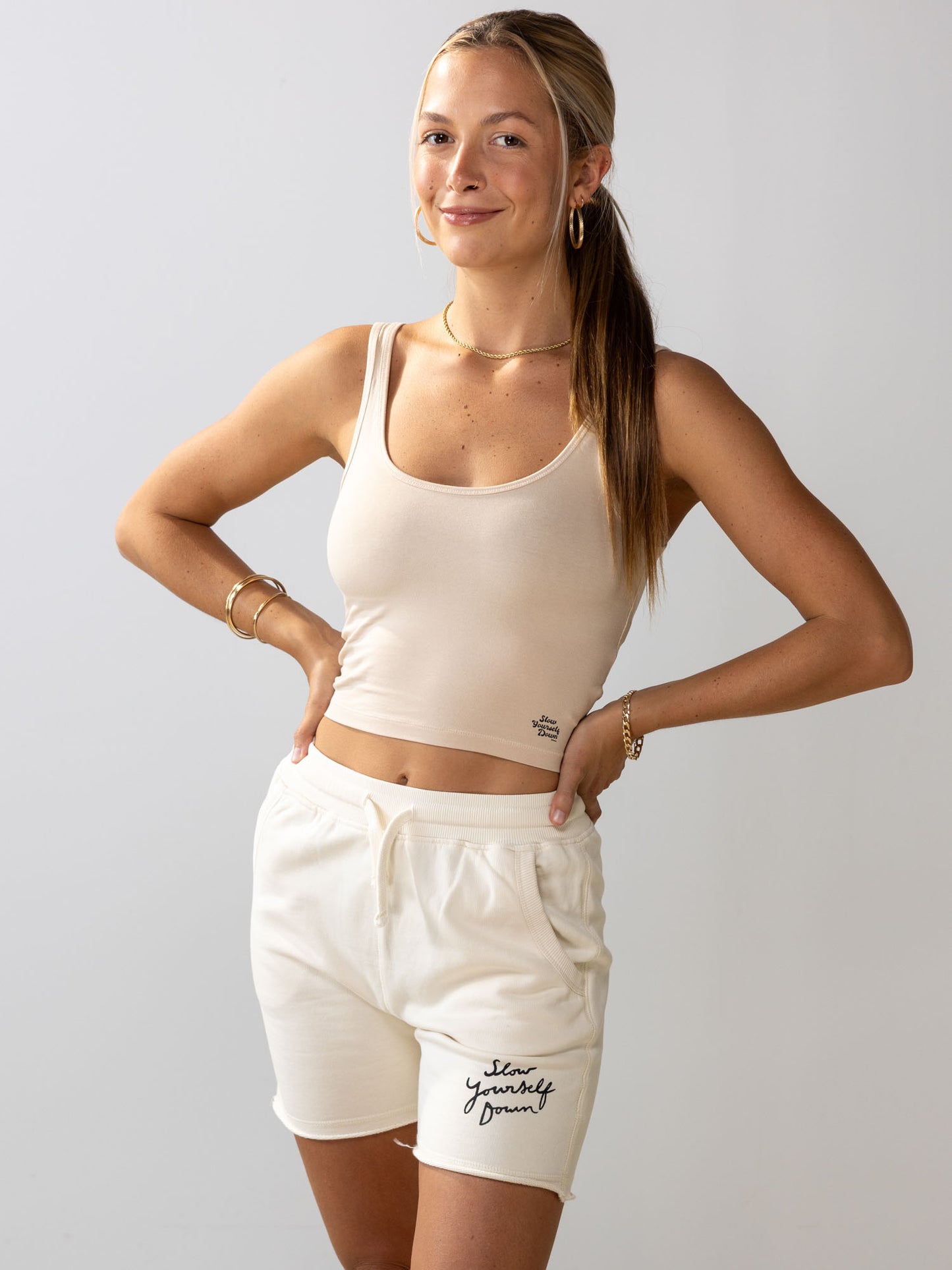 SYD Kids Sweatshorts | Organic Cotton | Slow Yourself Down - Youth Shorts