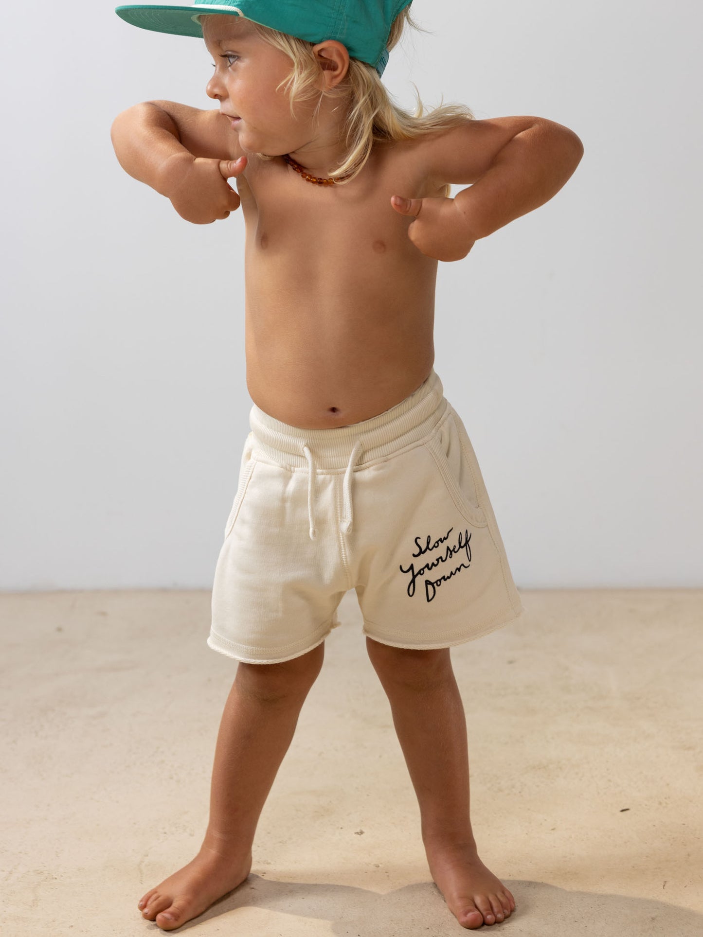 SYD Kids Sweatshorts | Organic Cotton | Slow Yourself Down - Youth Shorts