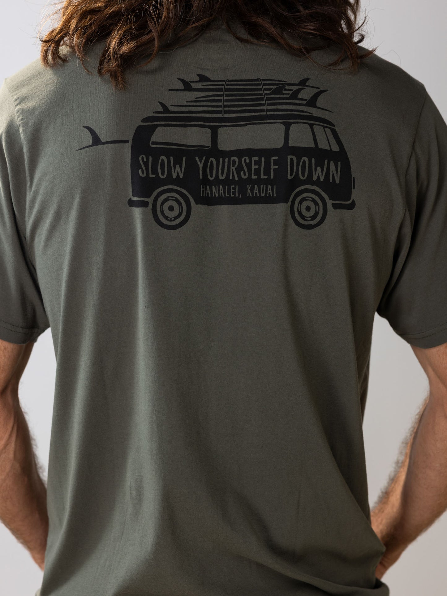 SYD Surf Van Tee | Organic Cotton | Slow Yourself Down - Mens Shirts