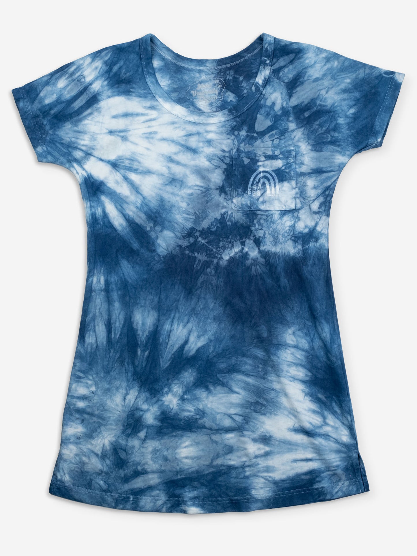SYD Tie Dye Tee Shirt Dress | Organic Cotton | Slow Yourself Down - Womens Shirts
