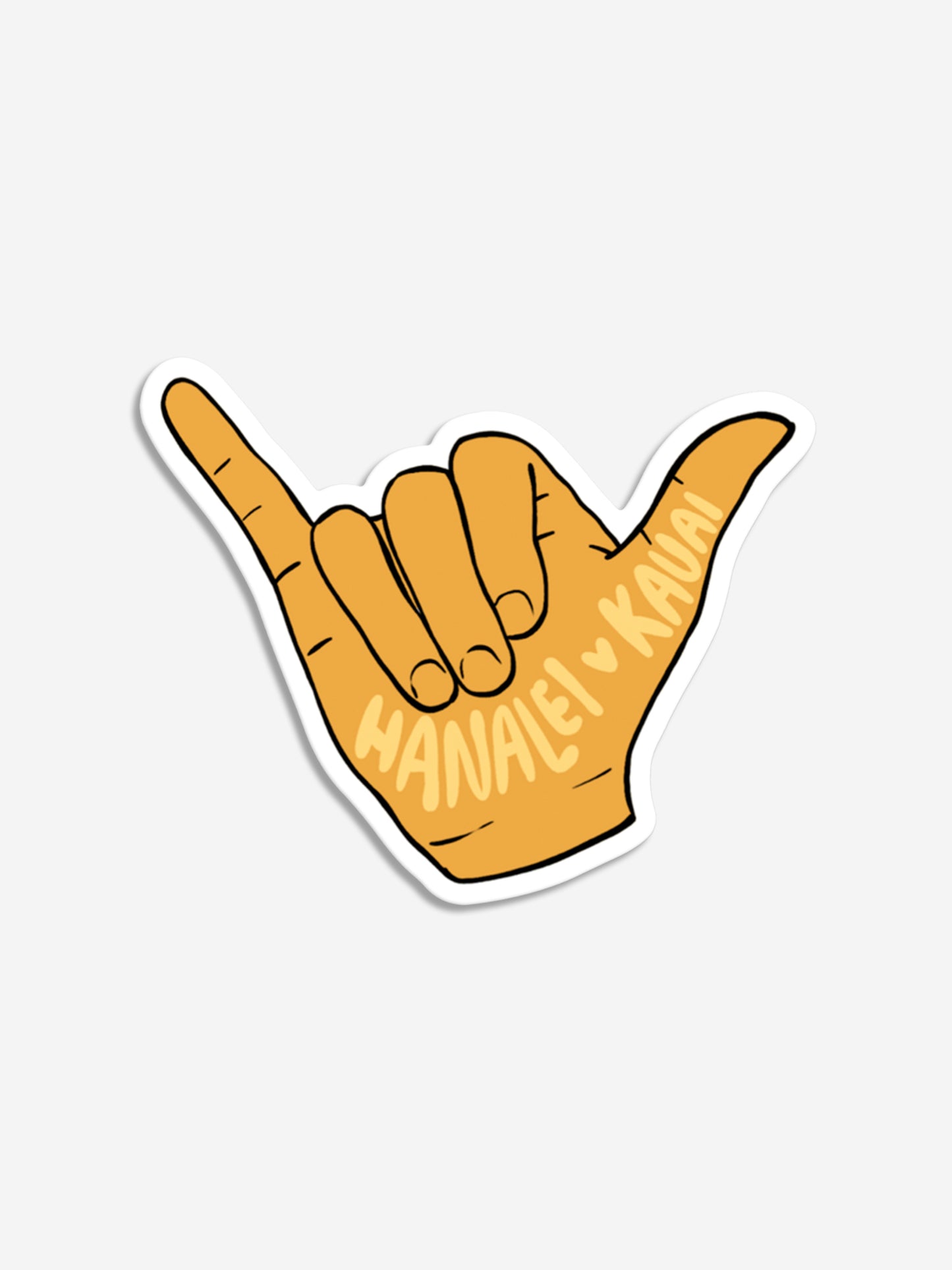 Shaka Sticker | Slow Yourself Down