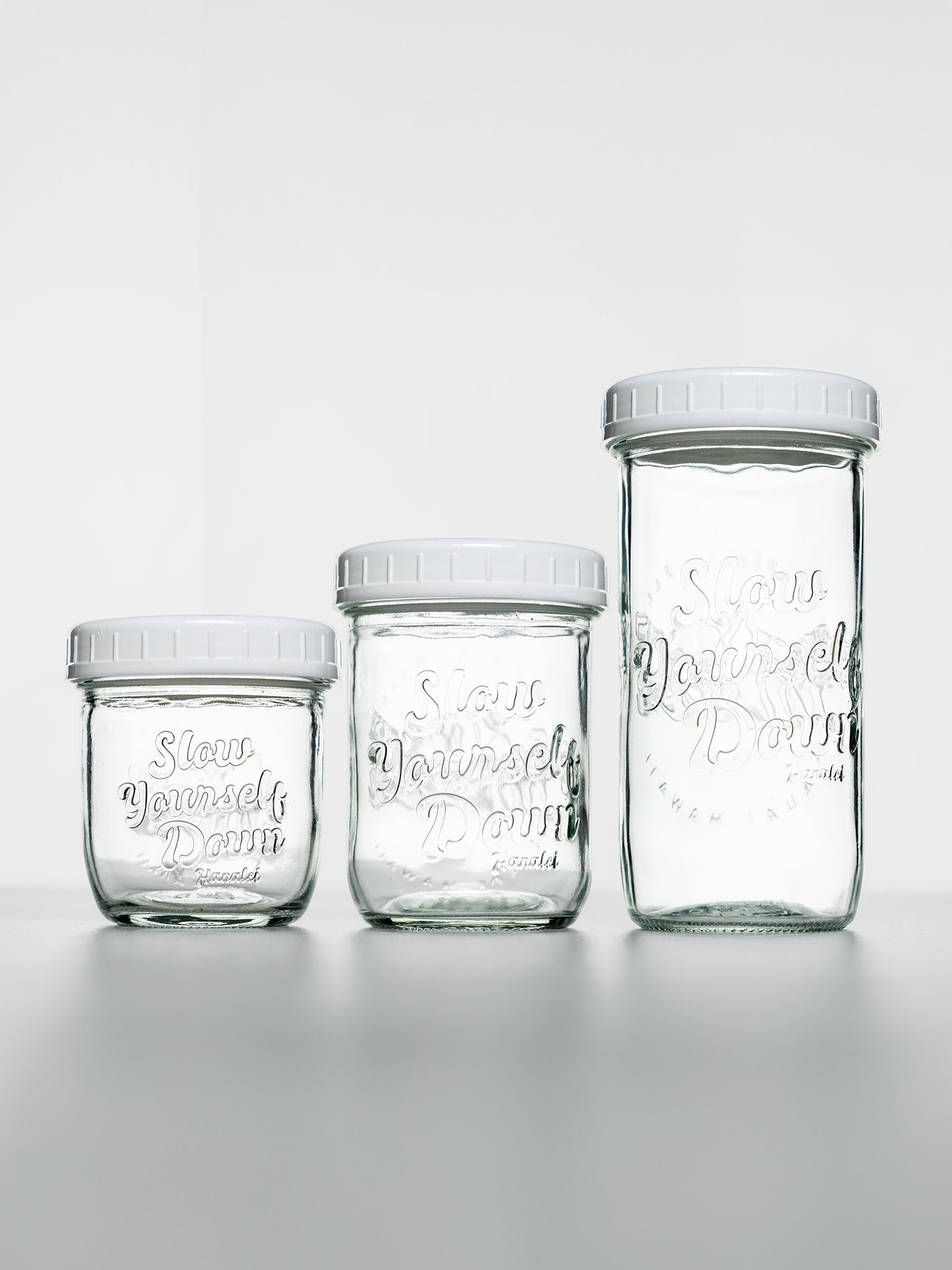 Signature Glass Jars | Slow Yourself Down