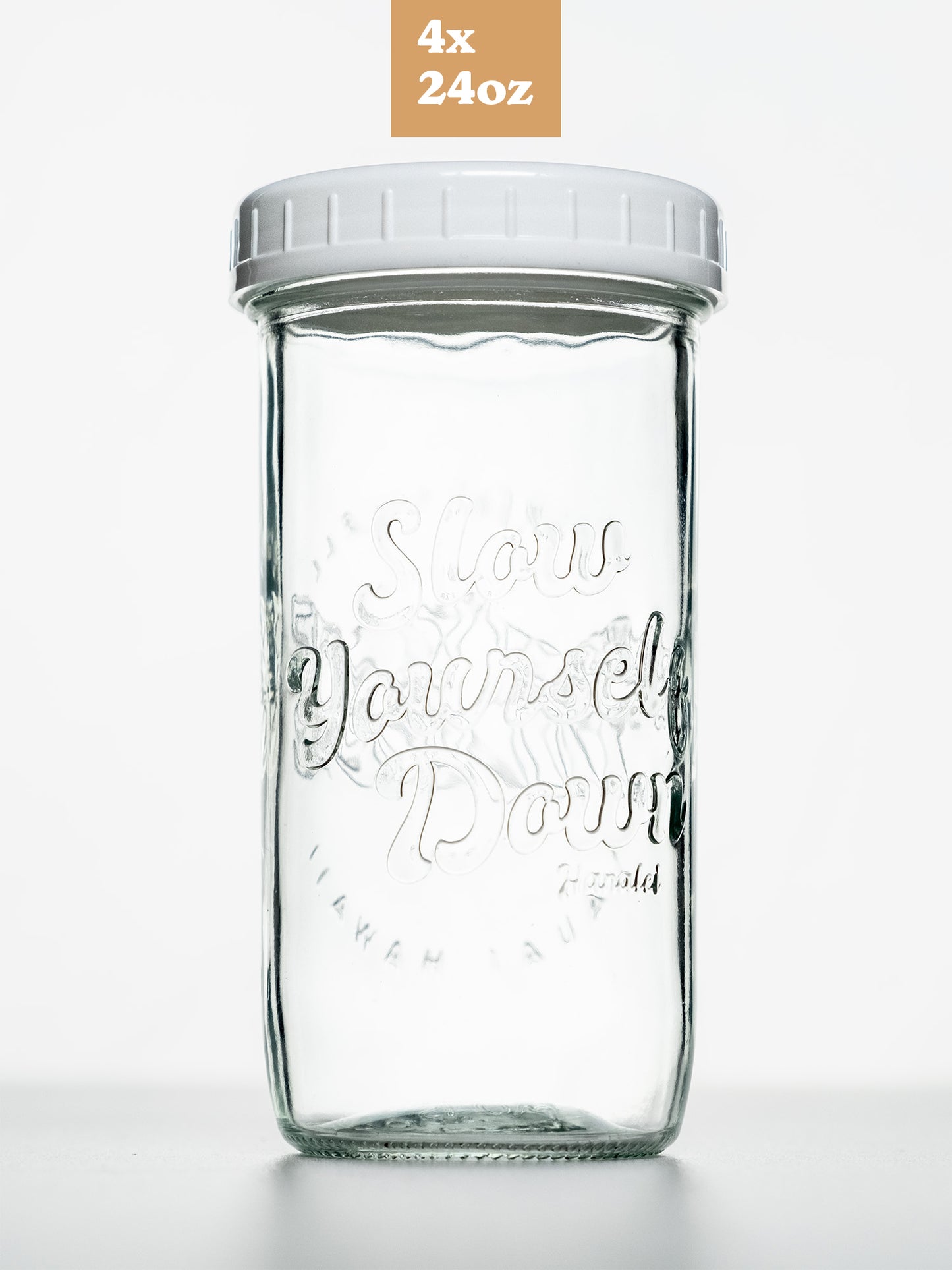 Signature Glass Jars | Slow Yourself Down