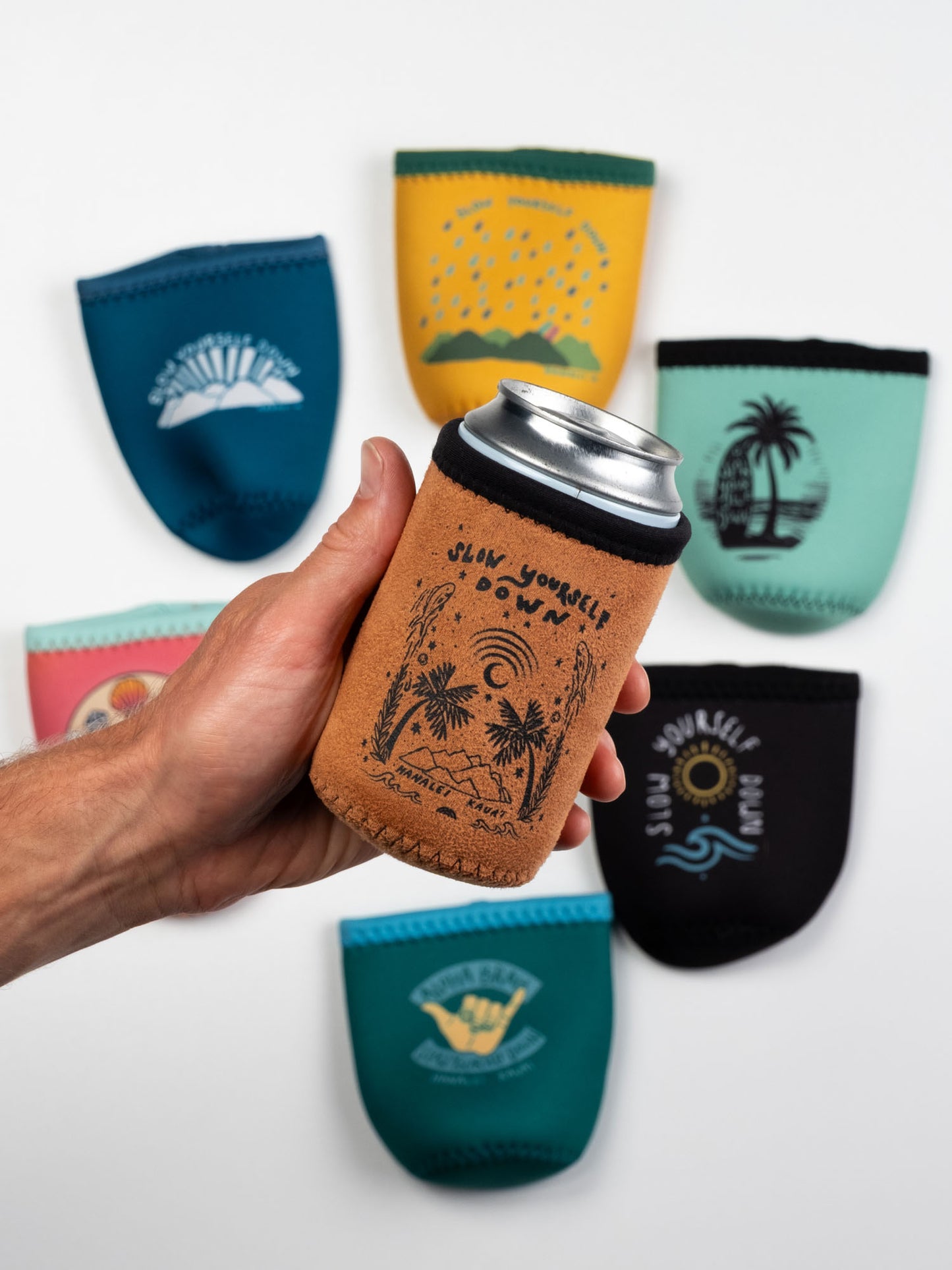 Starry Night Coozie | Slow Yourself Down - Coozie