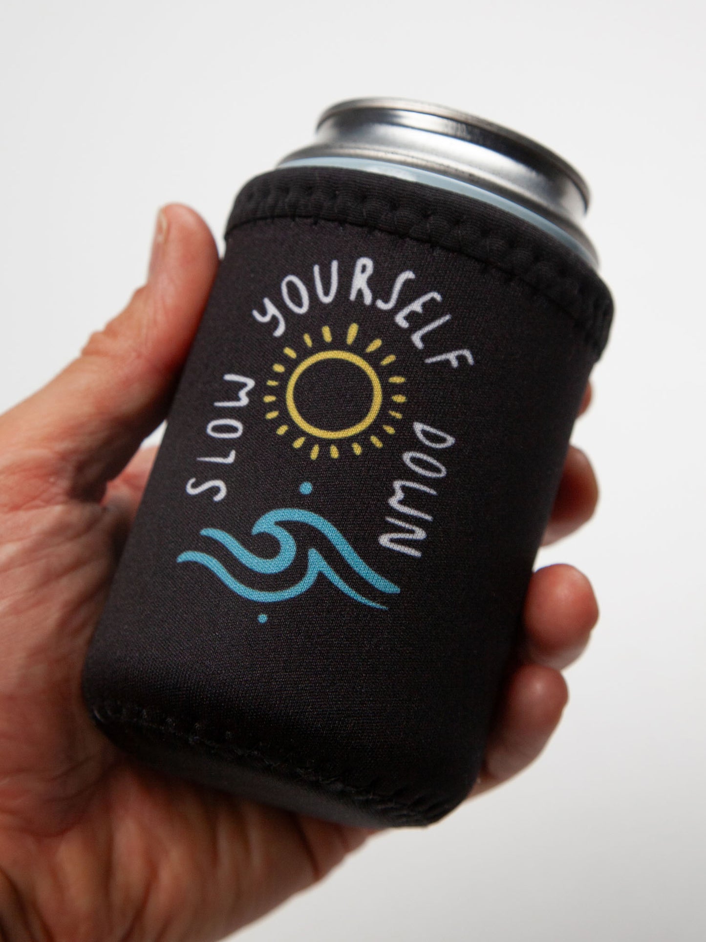 Sun and Wave Coozie | Slow Yourself Down - Coozie