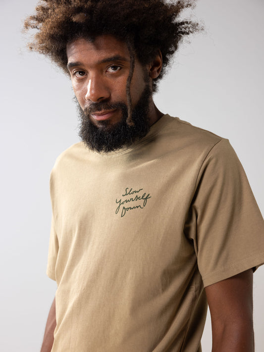 Uku Fish Tee | Organic Cotton | Slow Yourself Down - Mens Shirts