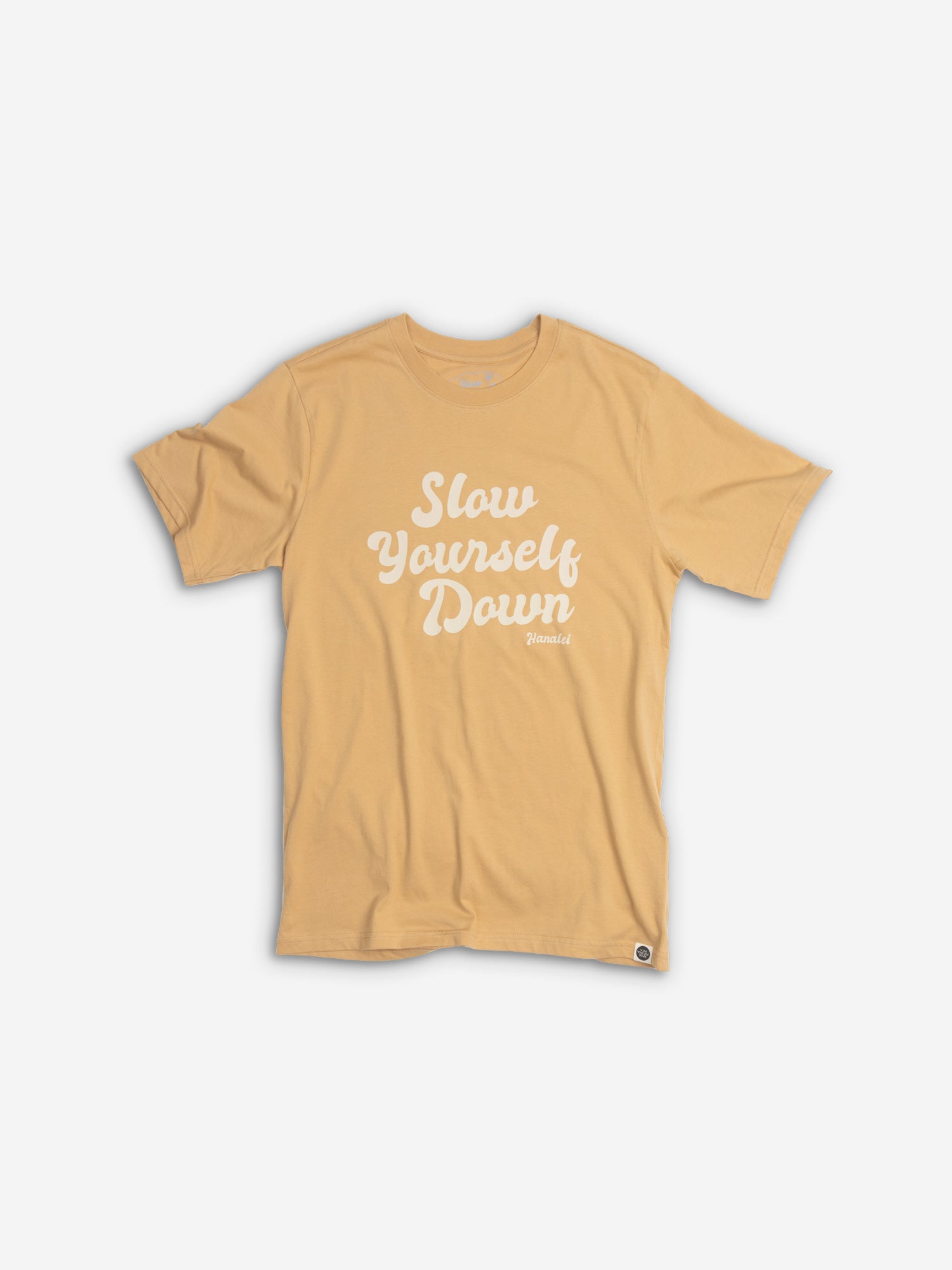 Retro Front Tee Mens Shirts - Slow Yourself Down