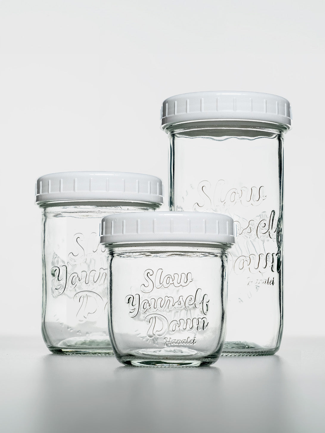 Signature Glass Jars | Slow Yourself Down