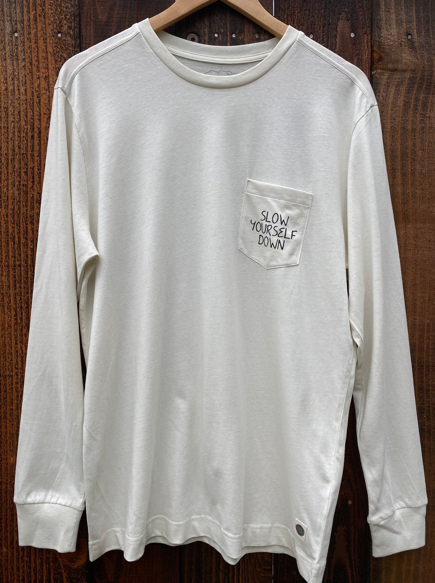 SYD Logo Long Sleeve Mens Shirts - Slow Yourself Down