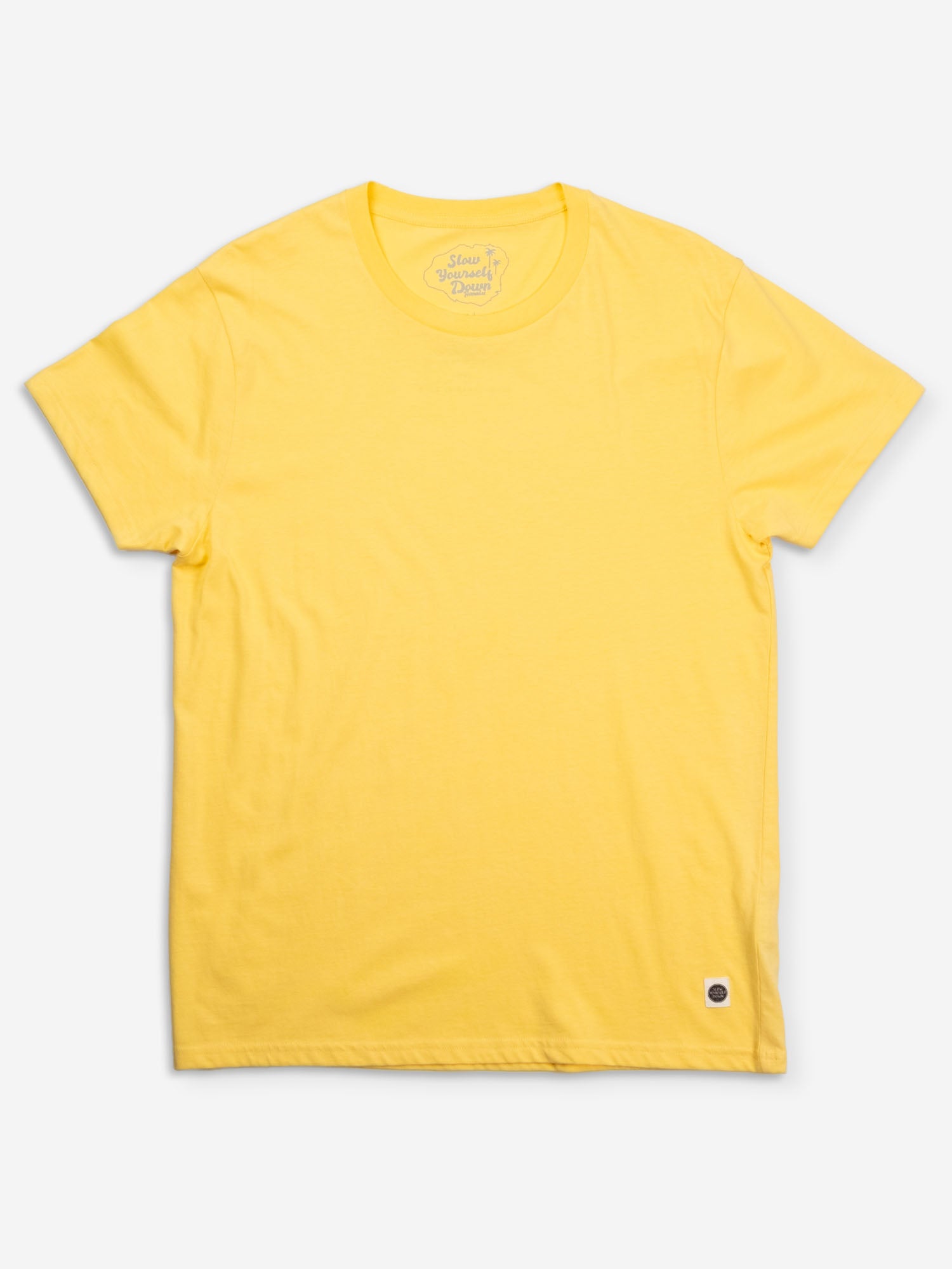 Basic Organic Tee | Organic Cotton | Slow Yourself Down - Mens Shirts