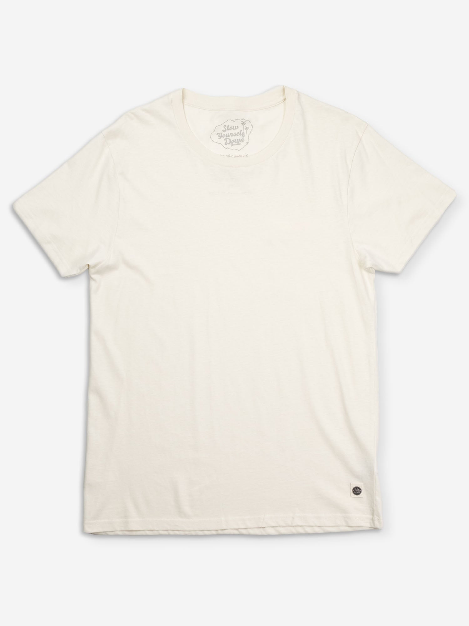 Basic Organic Tee | Organic Cotton | Slow Yourself Down - Mens Shirts