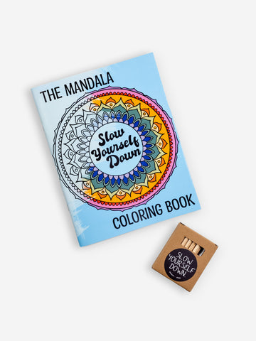 The Mandala Coloring Book | Slow Yourself Down - 