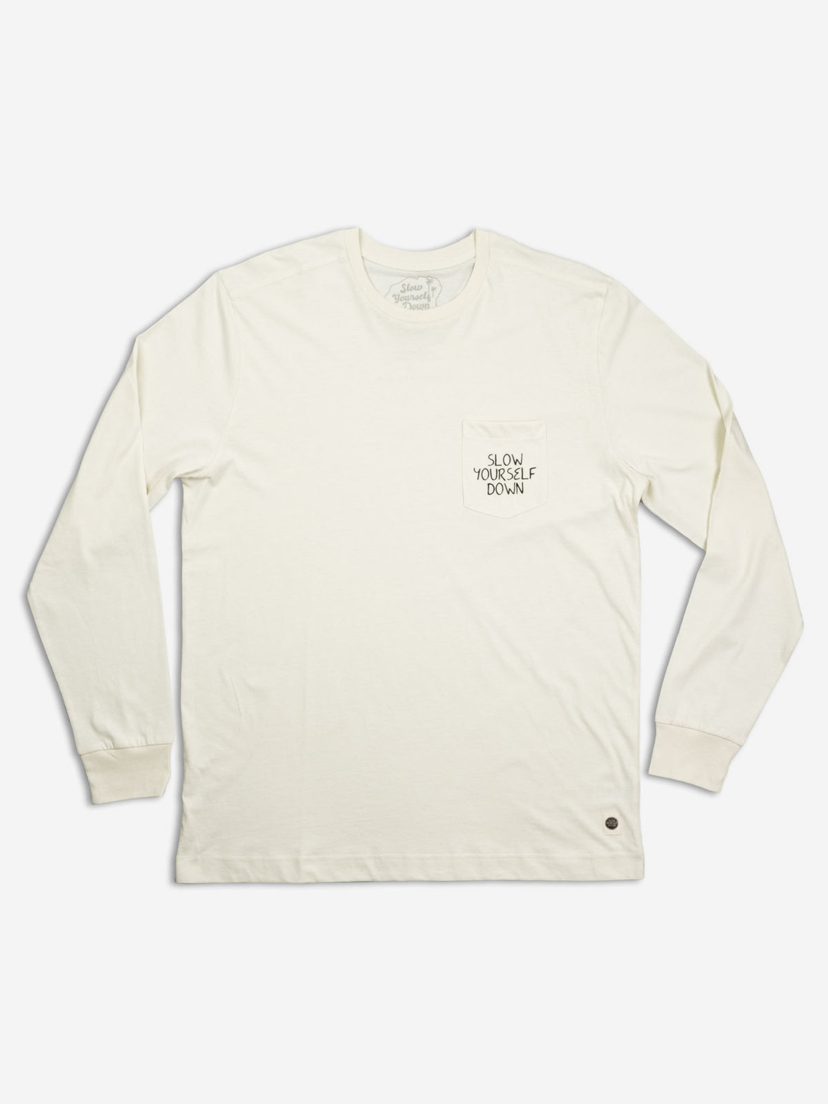 Classic Long Sleeve | Organic Cotton | Slow Yourself Down - Mens Shirts