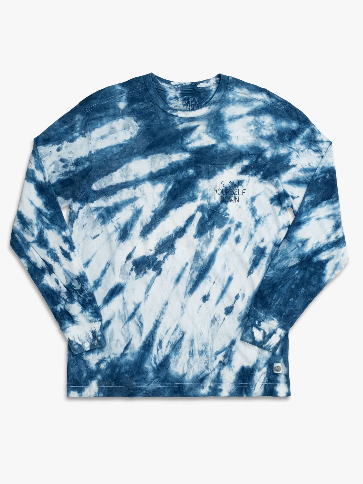 Classic Long Sleeve Tie-Dye | Organic Cotton | Slow Yourself Down - Mens Shirts