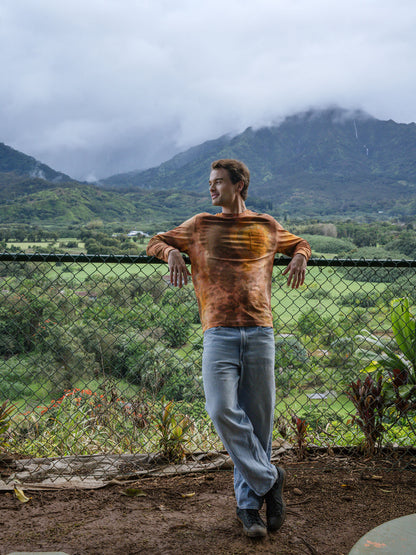 Classic Long Sleeve Tie-Dye | Organic Cotton | Slow Yourself Down - Mens Shirts